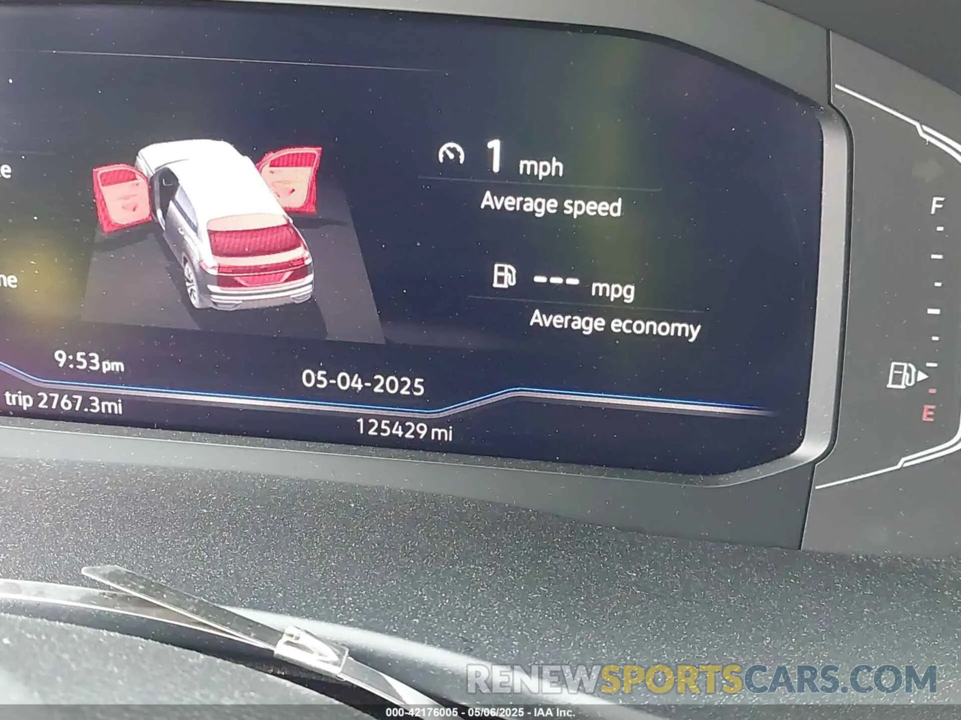 15 Photograph of a damaged car 1V2JE2CA4NC205458 VOLKSWAGEN ATLAS CROSS SPORT 2022
