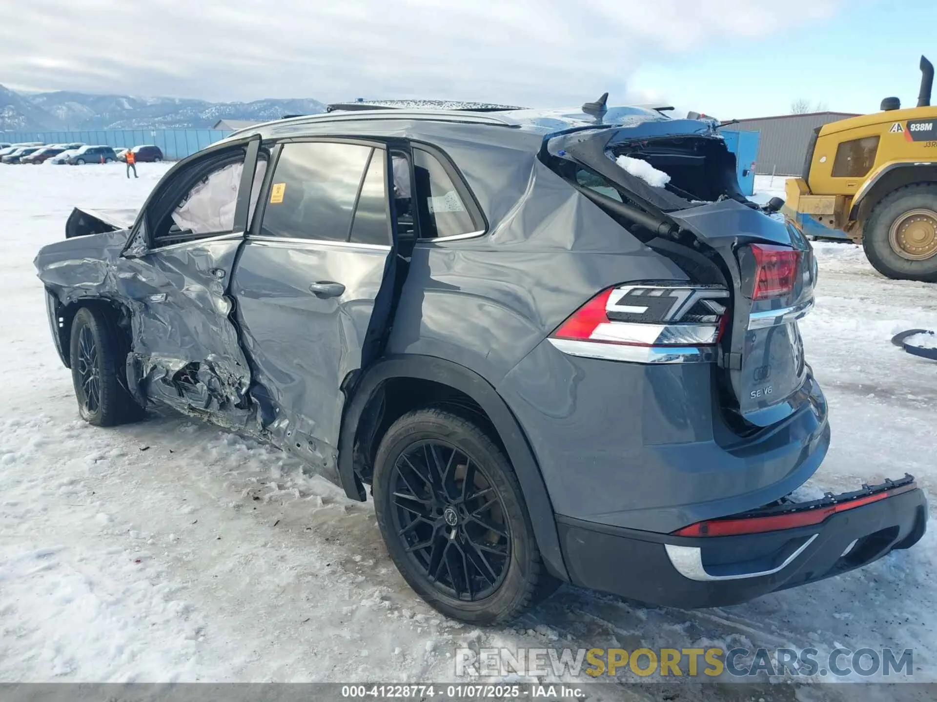 3 Фотография поврежденного автомобиля 1V2KE2CA2NC204202 VOLKSWAGEN ATLAS CROSS SPORT 2022