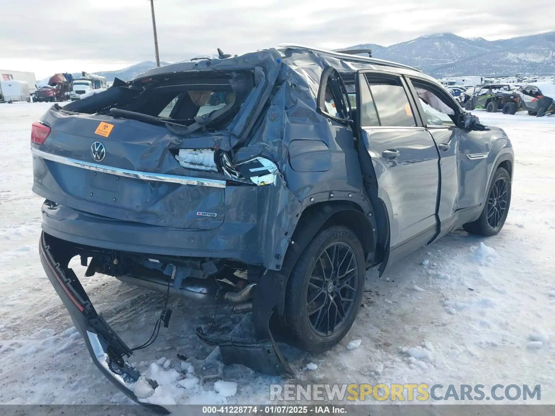 6 Фотография поврежденного автомобиля 1V2KE2CA2NC204202 VOLKSWAGEN ATLAS CROSS SPORT 2022
