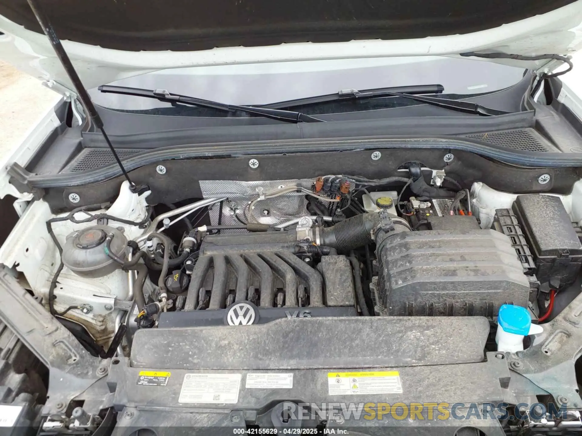10 Фотография поврежденного автомобиля 1V2FE2CA8PC221736 VOLKSWAGEN ATLAS CROSS SPORT 2023