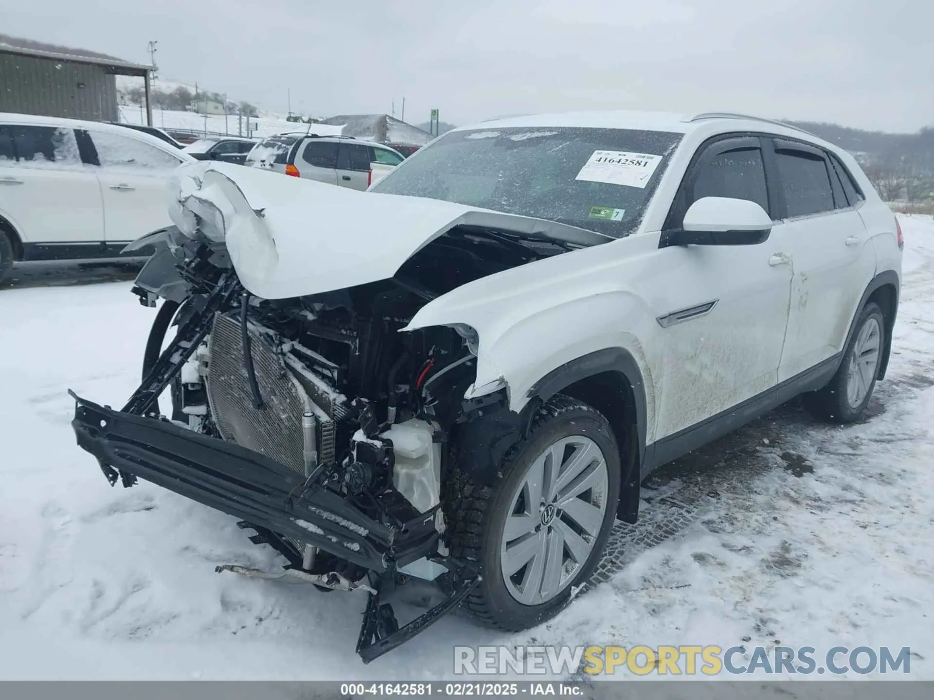 2 Photograph of a damaged car 1V2HC2CA3PC229077 VOLKSWAGEN ATLAS CROSS SPORT 2023