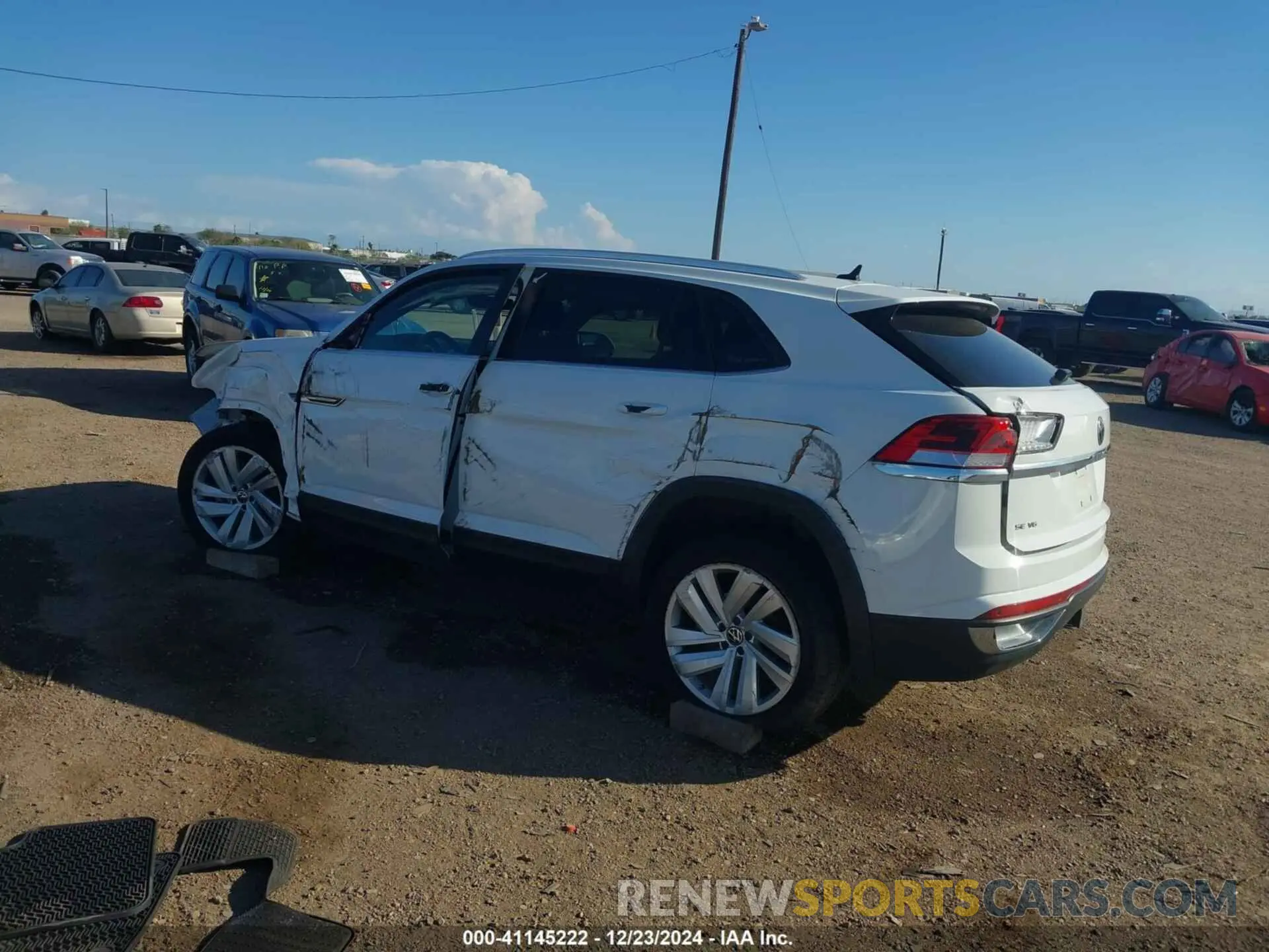 3 Фотография поврежденного автомобиля 1V2JE2CA1PC212645 VOLKSWAGEN ATLAS CROSS SPORT 2023
