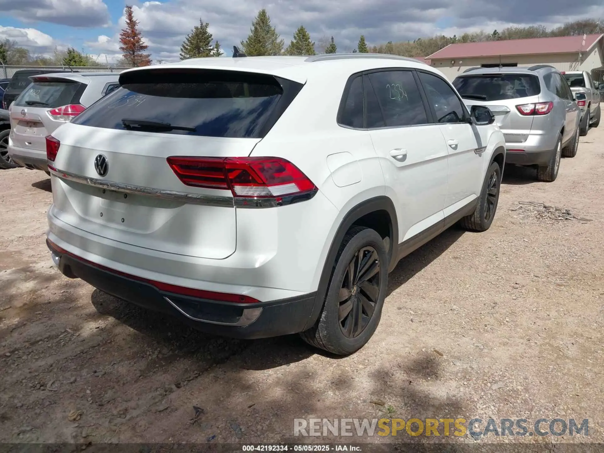 4 Photograph of a damaged car 1V2KC2CA5PC214764 VOLKSWAGEN ATLAS CROSS SPORT 2023