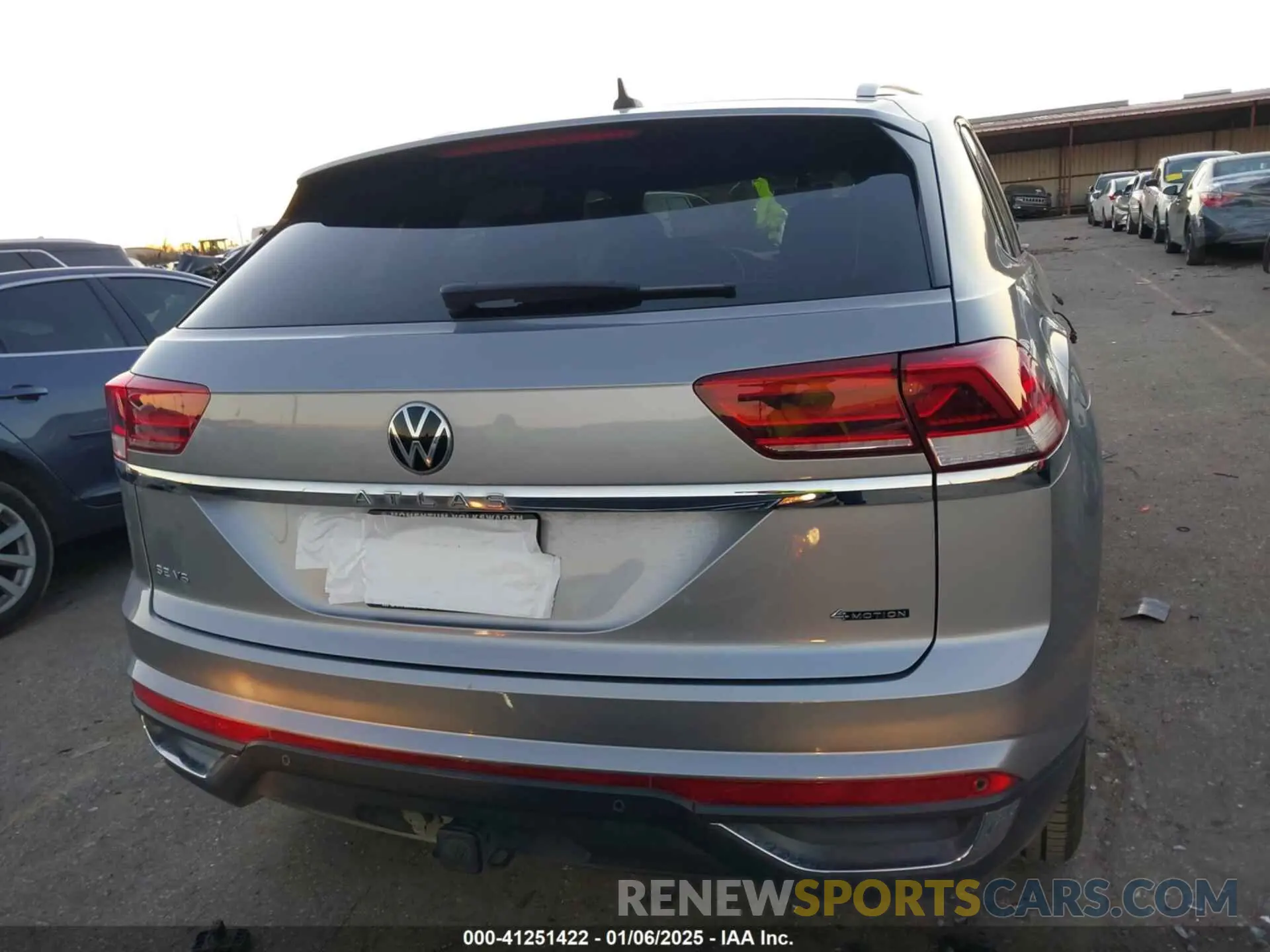 16 Photograph of a damaged car 1V2KE2CA8PC223209 VOLKSWAGEN ATLAS CROSS SPORT 2023