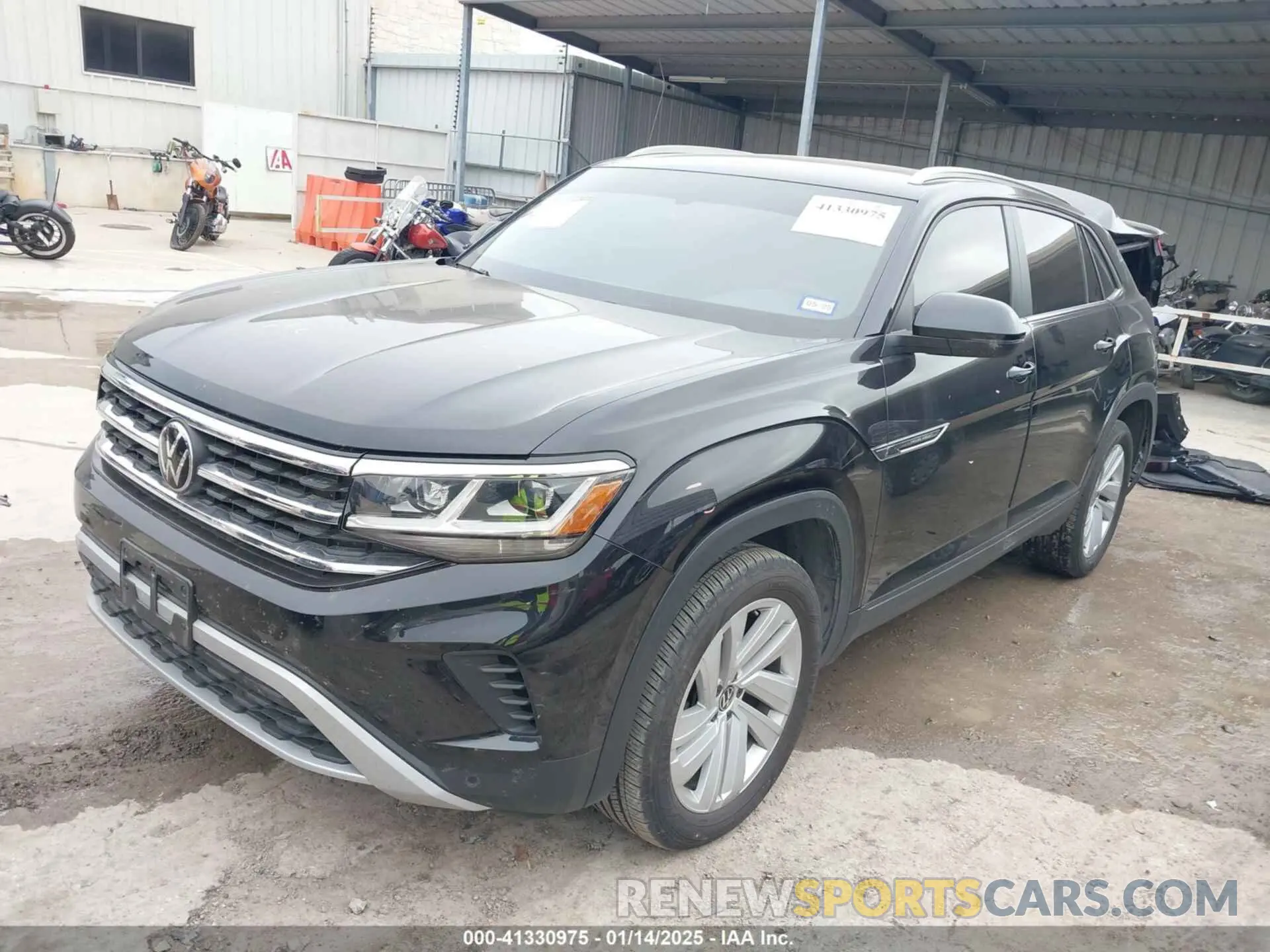 2 Фотография поврежденного автомобиля 1V2KE2CA8PC225834 VOLKSWAGEN ATLAS CROSS SPORT 2023