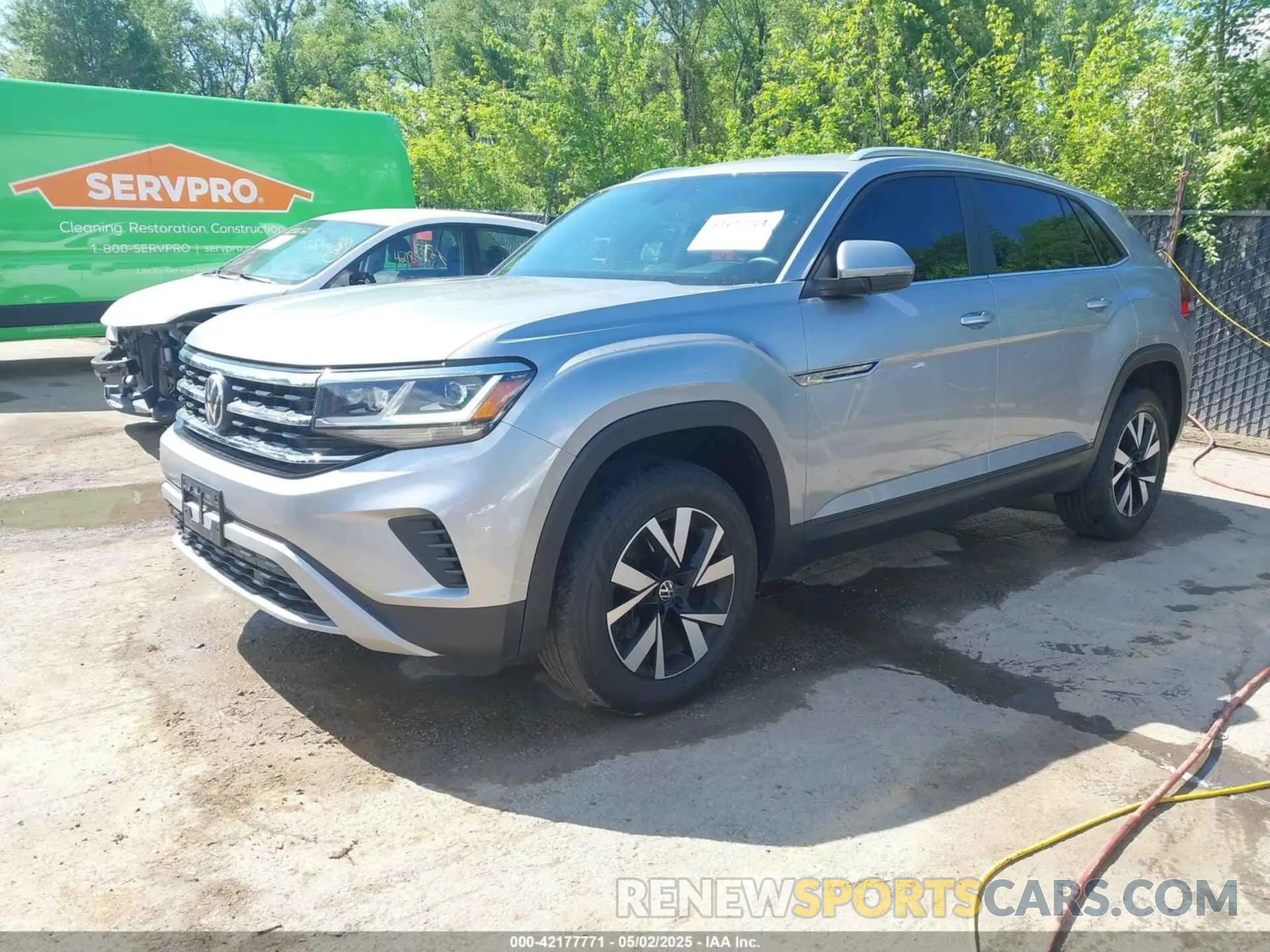 2 Photograph of a damaged car 1V2LC2CA9PC212519 VOLKSWAGEN ATLAS CROSS SPORT 2023