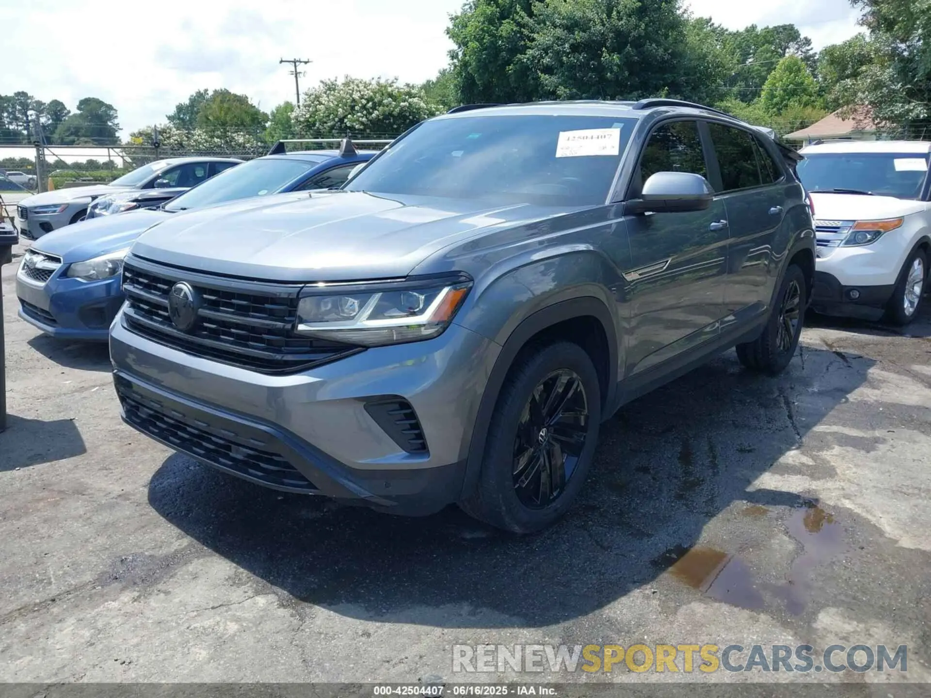 2 Photograph of a damaged car 1V2WE2CA0PC221794 VOLKSWAGEN ATLAS CROSS SPORT 2023