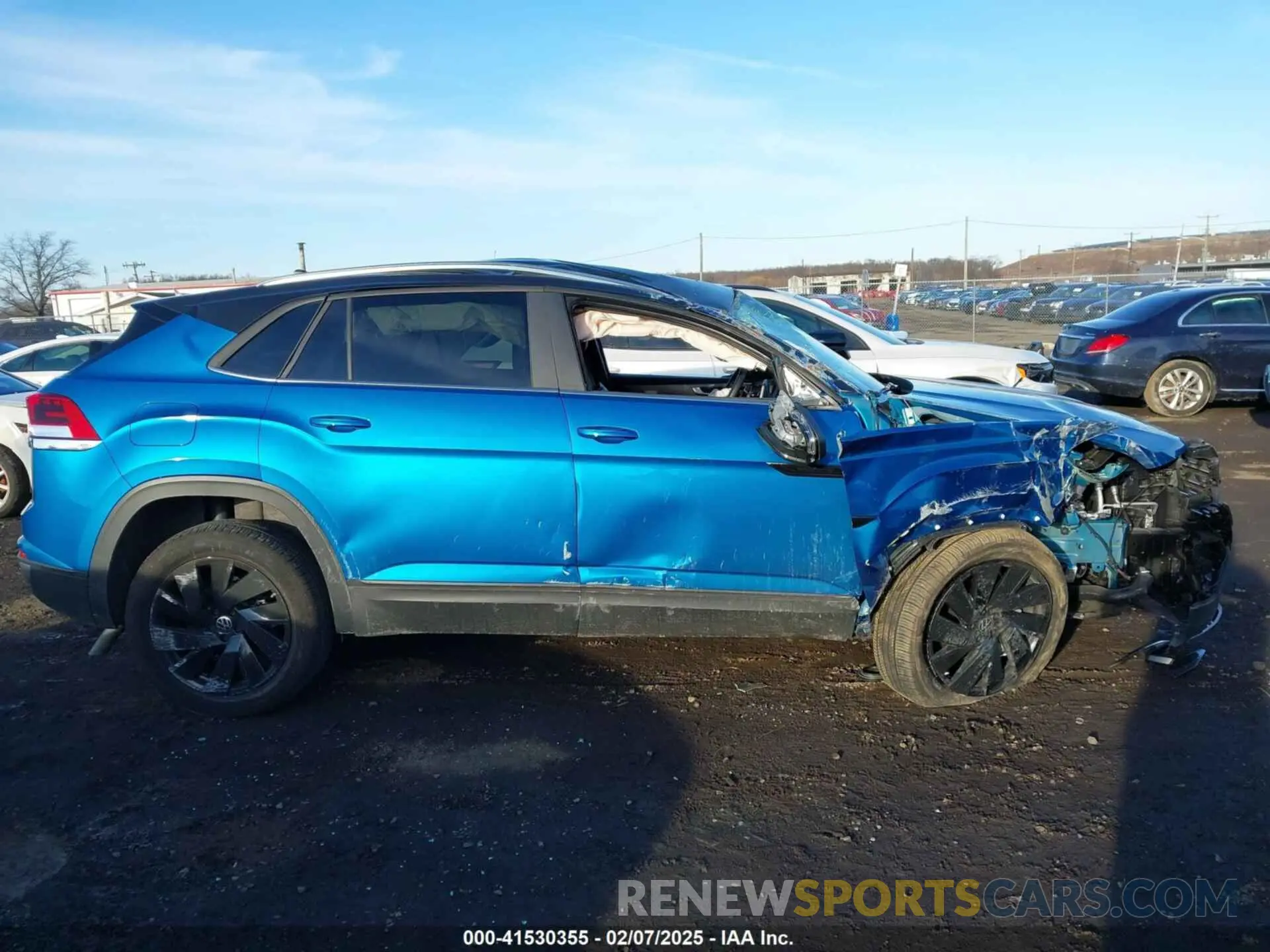 13 Photograph of a damaged car 1V2HE2CA1RC219841 VOLKSWAGEN ATLAS CROSS SPORT 2024