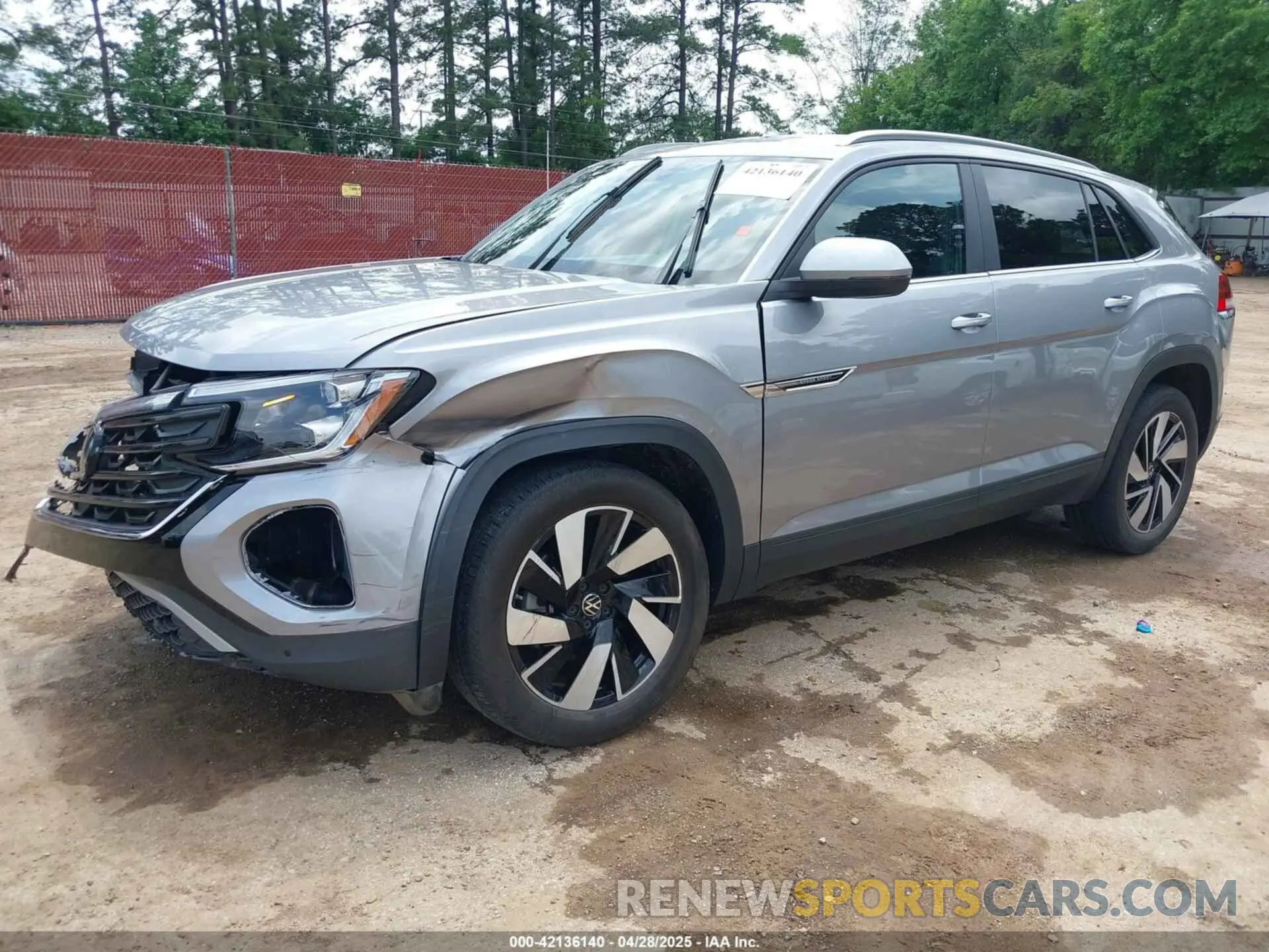 2 Photograph of a damaged car 1V2HE2CA9RC204293 VOLKSWAGEN ATLAS CROSS SPORT 2024