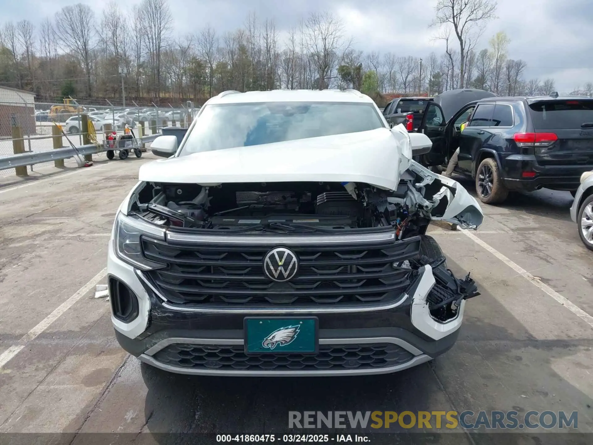 12 Photograph of a damaged car 1V2LE2CA5RC243036 VOLKSWAGEN ATLAS CROSS SPORT 2024