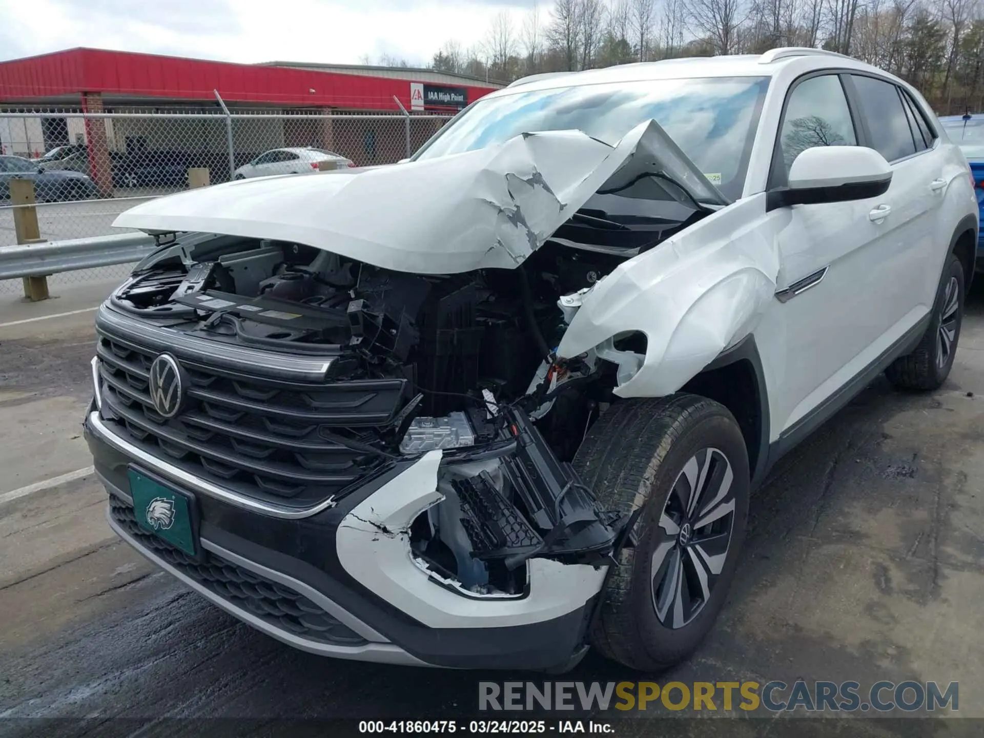 6 Photograph of a damaged car 1V2LE2CA5RC243036 VOLKSWAGEN ATLAS CROSS SPORT 2024