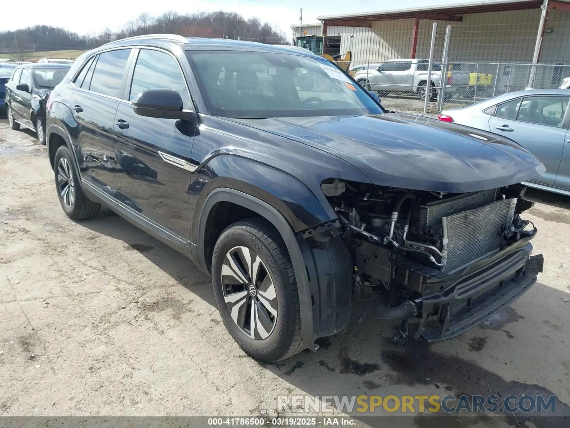 1 Photograph of a damaged car 1V2LE2CA7RC230983 VOLKSWAGEN ATLAS CROSS SPORT 2024