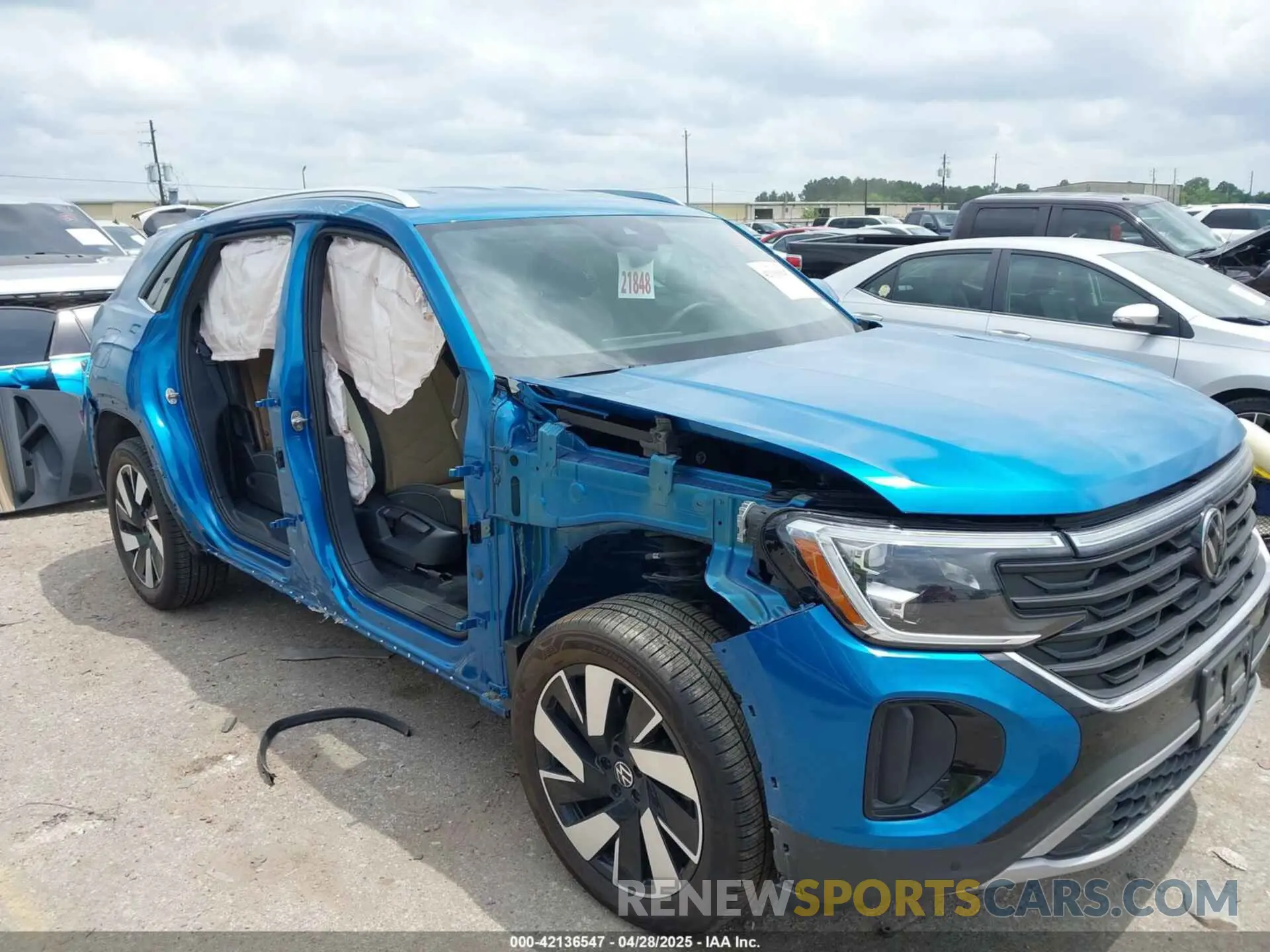 6 Фотография поврежденного автомобиля 1V2WE2CA2RC208807 VOLKSWAGEN ATLAS CROSS SPORT 2024
