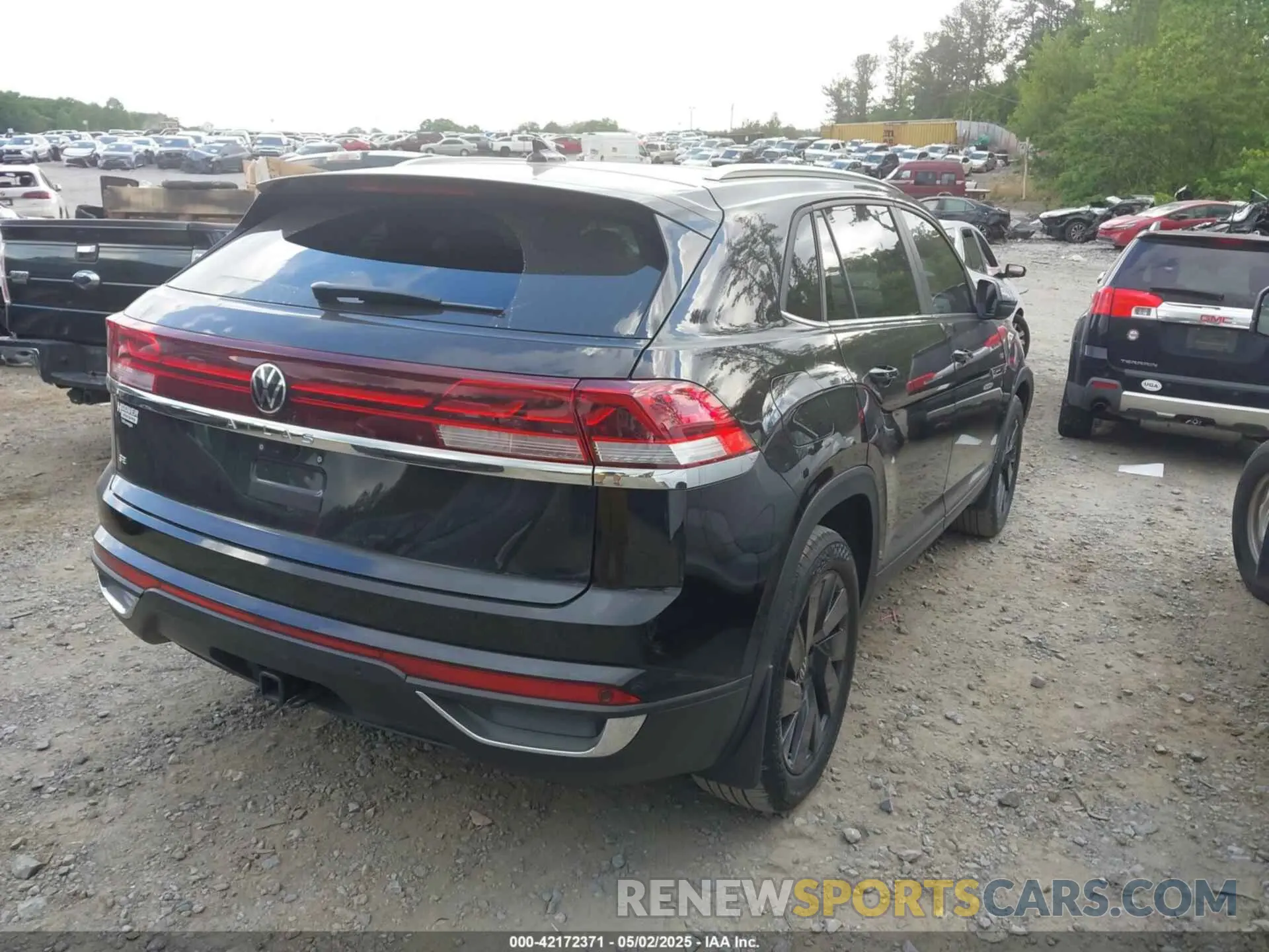 4 Фотография поврежденного автомобиля 1V2JE2CA4SC210090 VOLKSWAGEN ATLAS CROSS SPORT 2025