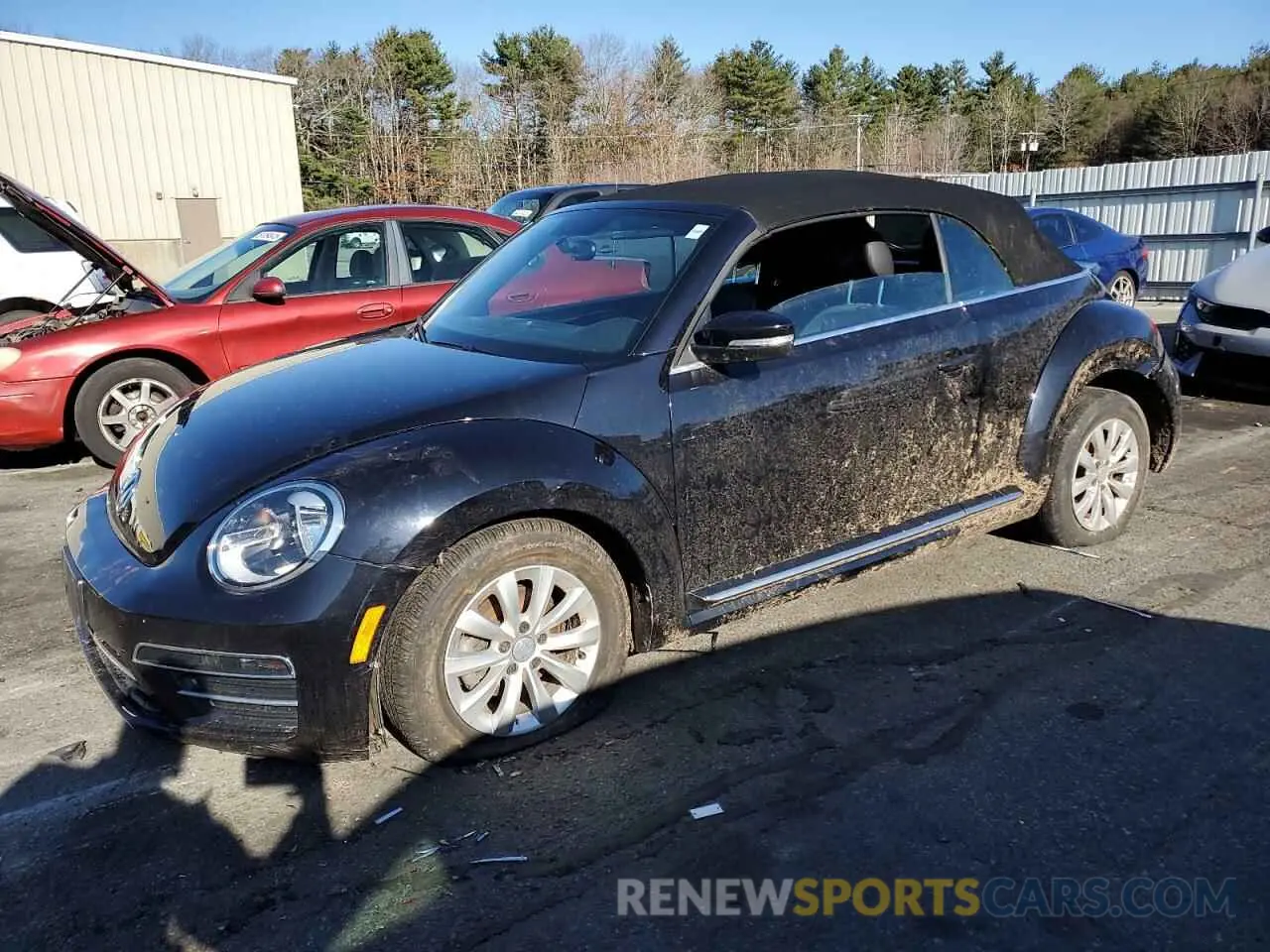 1 Фотография поврежденного автомобиля 3VW5DAAT0KM506031 VOLKSWAGEN BEETLE 2019