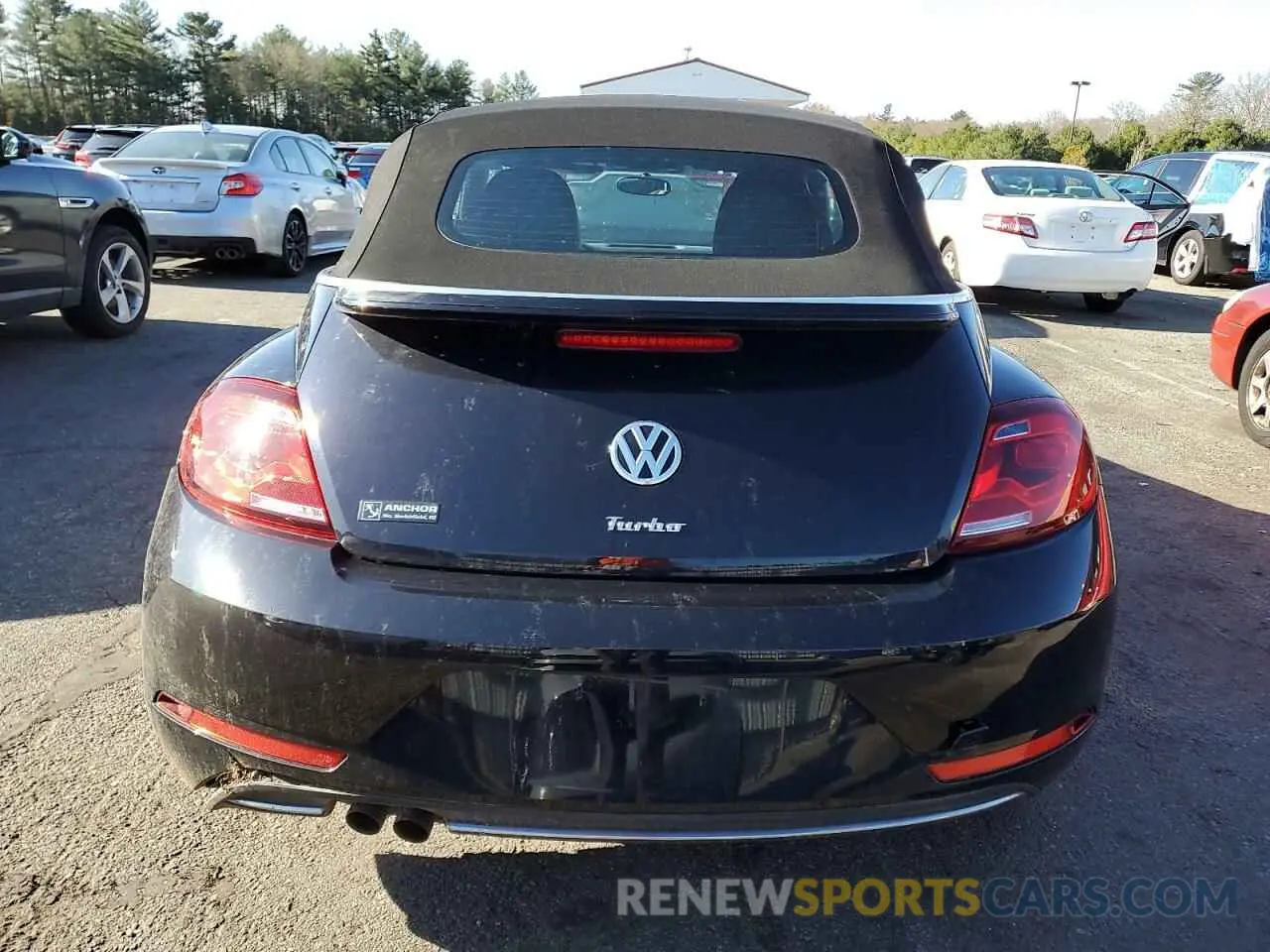 6 Фотография поврежденного автомобиля 3VW5DAAT0KM506031 VOLKSWAGEN BEETLE 2019