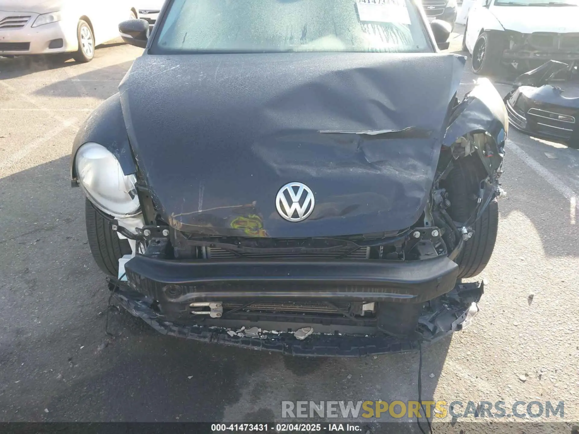 6 Photograph of a damaged car 3VW5DAAT3KM511269 VOLKSWAGEN BEETLE 2019