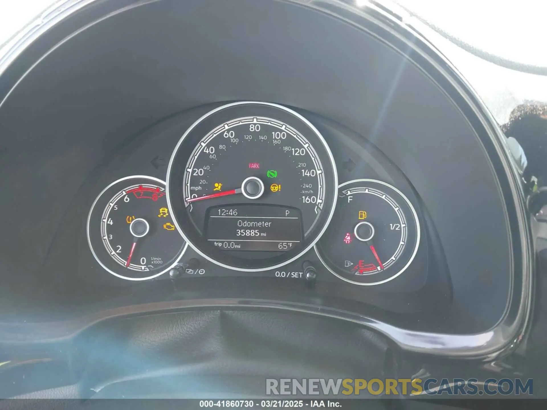 7 Photograph of a damaged car 3VWFD7AT3KM707221 VOLKSWAGEN BEETLE 2019