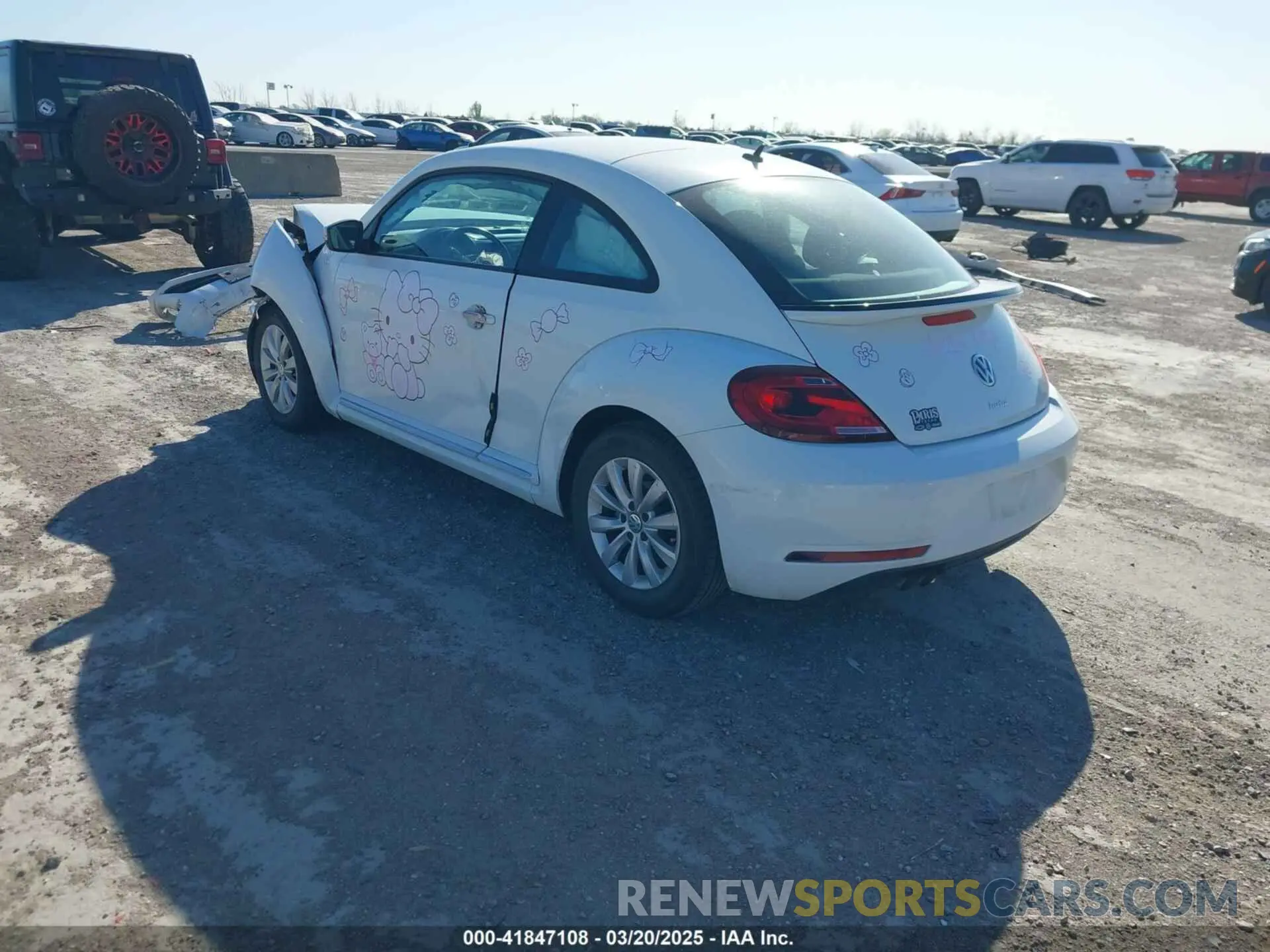 3 Photograph of a damaged car 3VWFD7AT9KM707398 VOLKSWAGEN BEETLE 2019