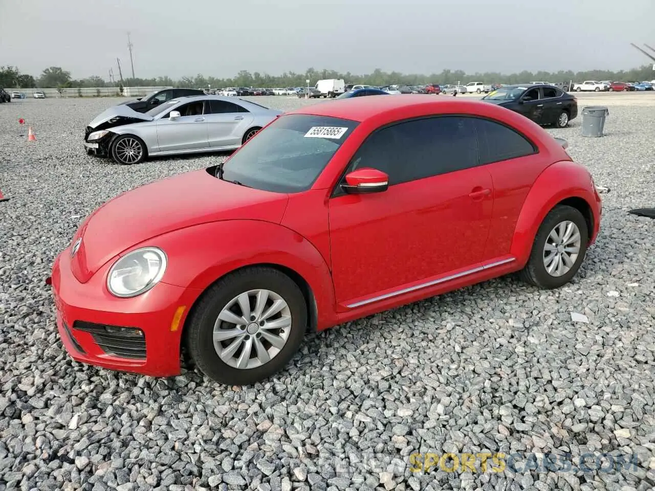 1 Photograph of a damaged car 3VWFD7AT9KM710866 VOLKSWAGEN BEETLE 2019
