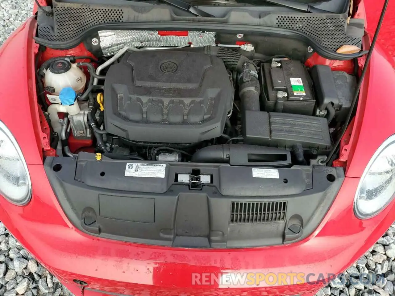 11 Photograph of a damaged car 3VWFD7AT9KM710866 VOLKSWAGEN BEETLE 2019