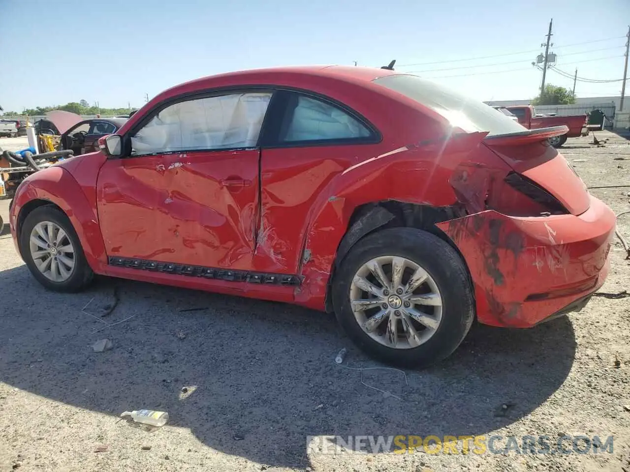 2 Фотография поврежденного автомобиля 3VWFD7AT9KM718059 VOLKSWAGEN BEETLE 2019