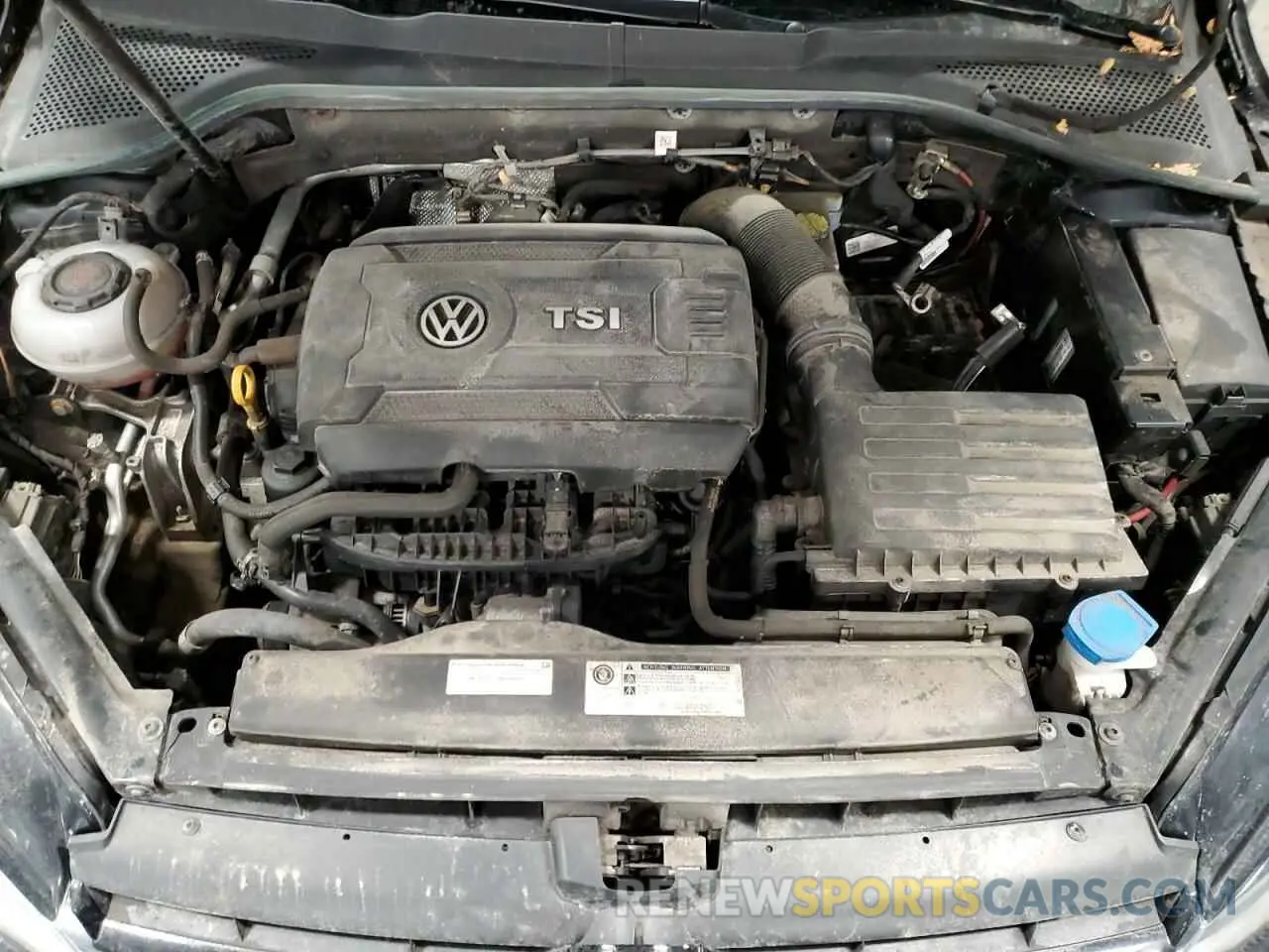 11 Фотография поврежденного автомобиля 3VW217AU7KM505546 VOLKSWAGEN GOLF 2019