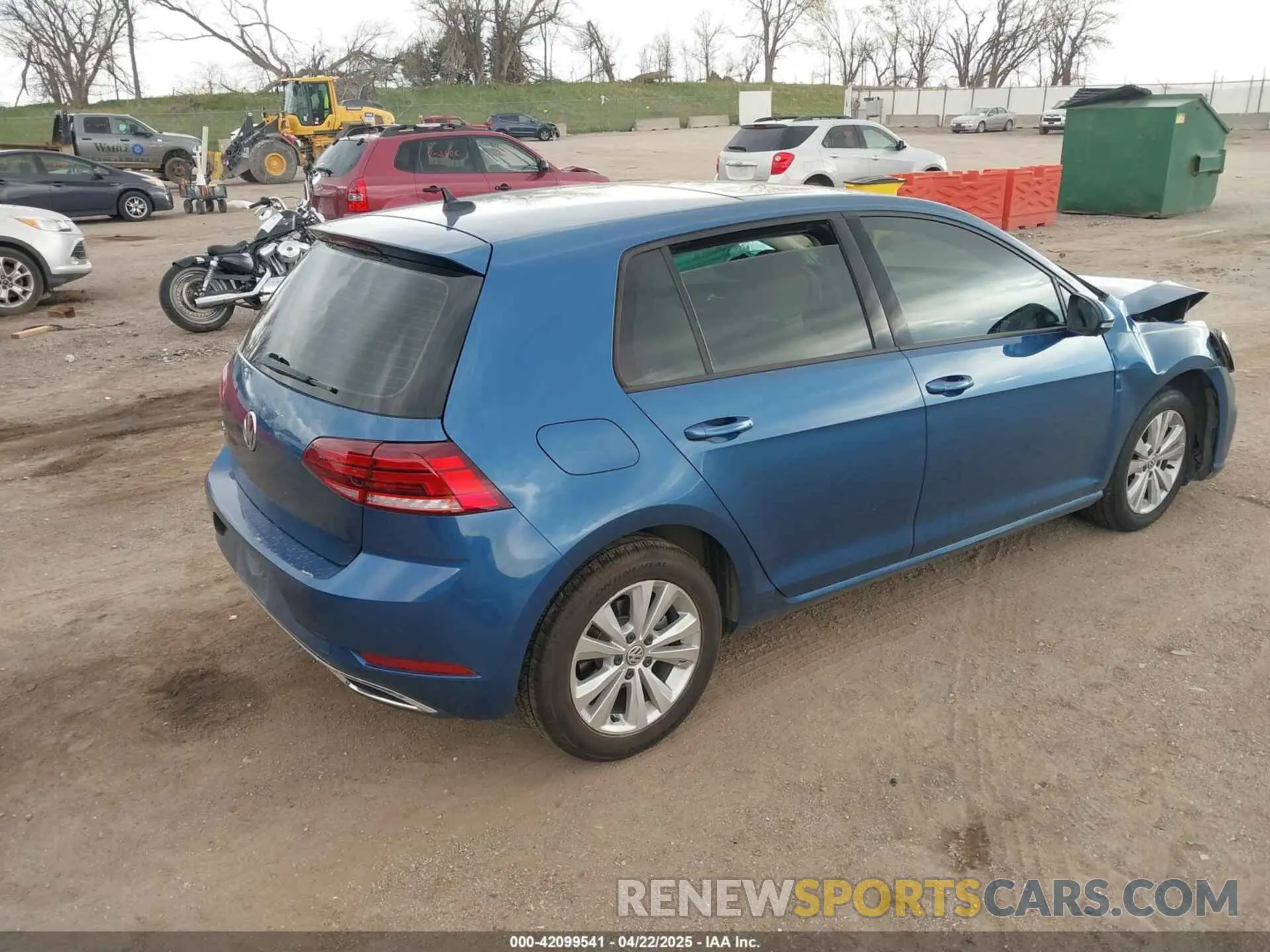 4 Фотография поврежденного автомобиля 3VWG57AU3KM015910 VOLKSWAGEN GOLF 2019