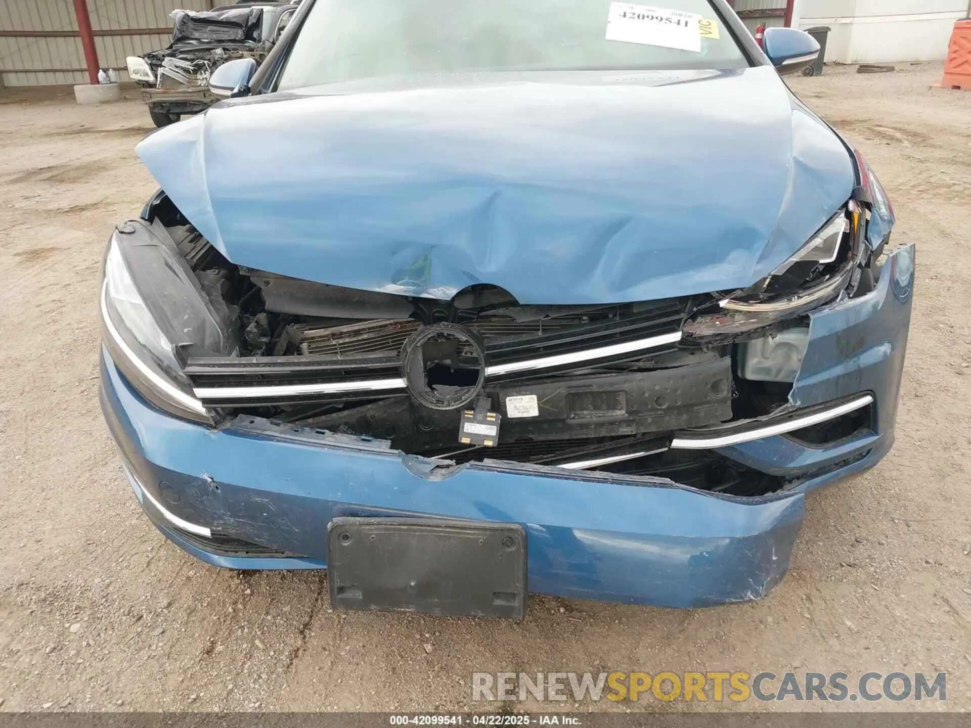 6 Фотография поврежденного автомобиля 3VWG57AU3KM015910 VOLKSWAGEN GOLF 2019