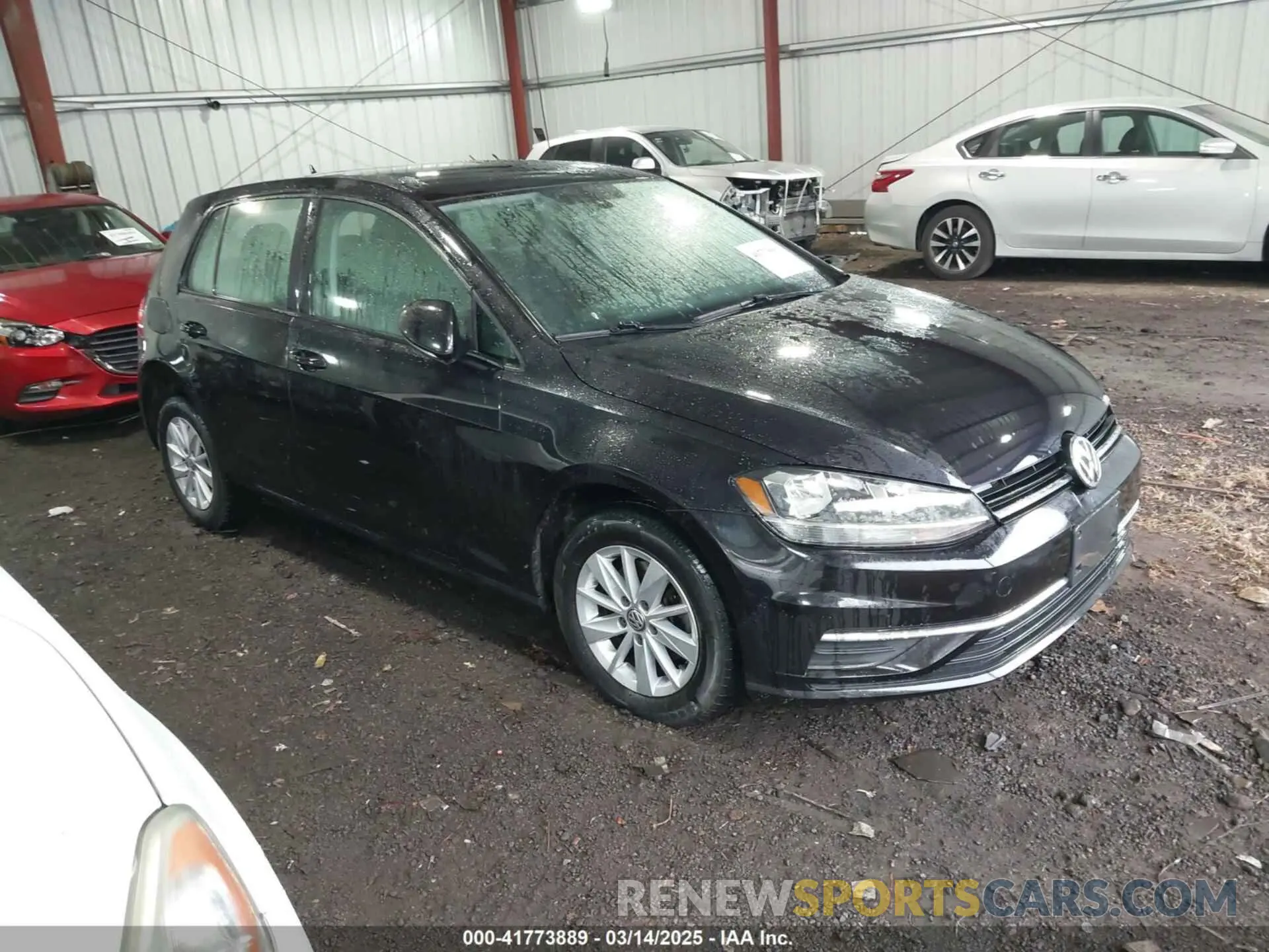 1 Фотография поврежденного автомобиля 3VWG57AU7KM020866 VOLKSWAGEN GOLF 2019