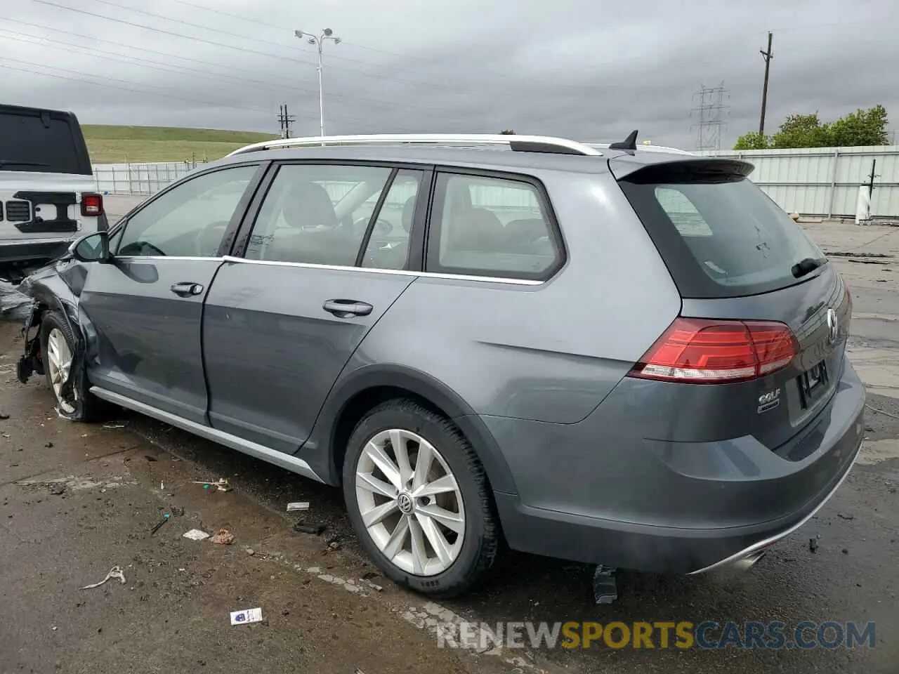 2 Фотография поврежденного автомобиля 3VWH17AU3KM524931 VOLKSWAGEN GOLF 2019