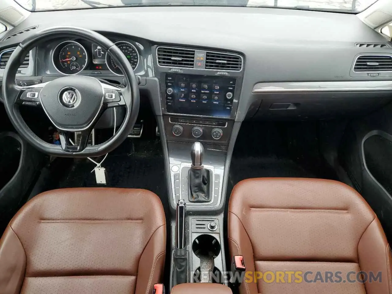 8 Фотография поврежденного автомобиля 3VWH17AU3KM524931 VOLKSWAGEN GOLF 2019