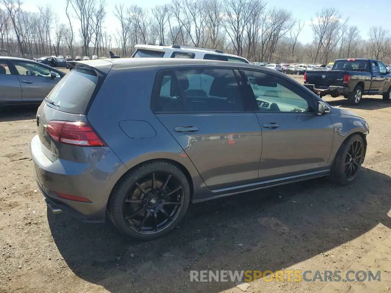 3 Photograph of a damaged car WVWVA7AU4KW158855 VOLKSWAGEN GOLF 2019