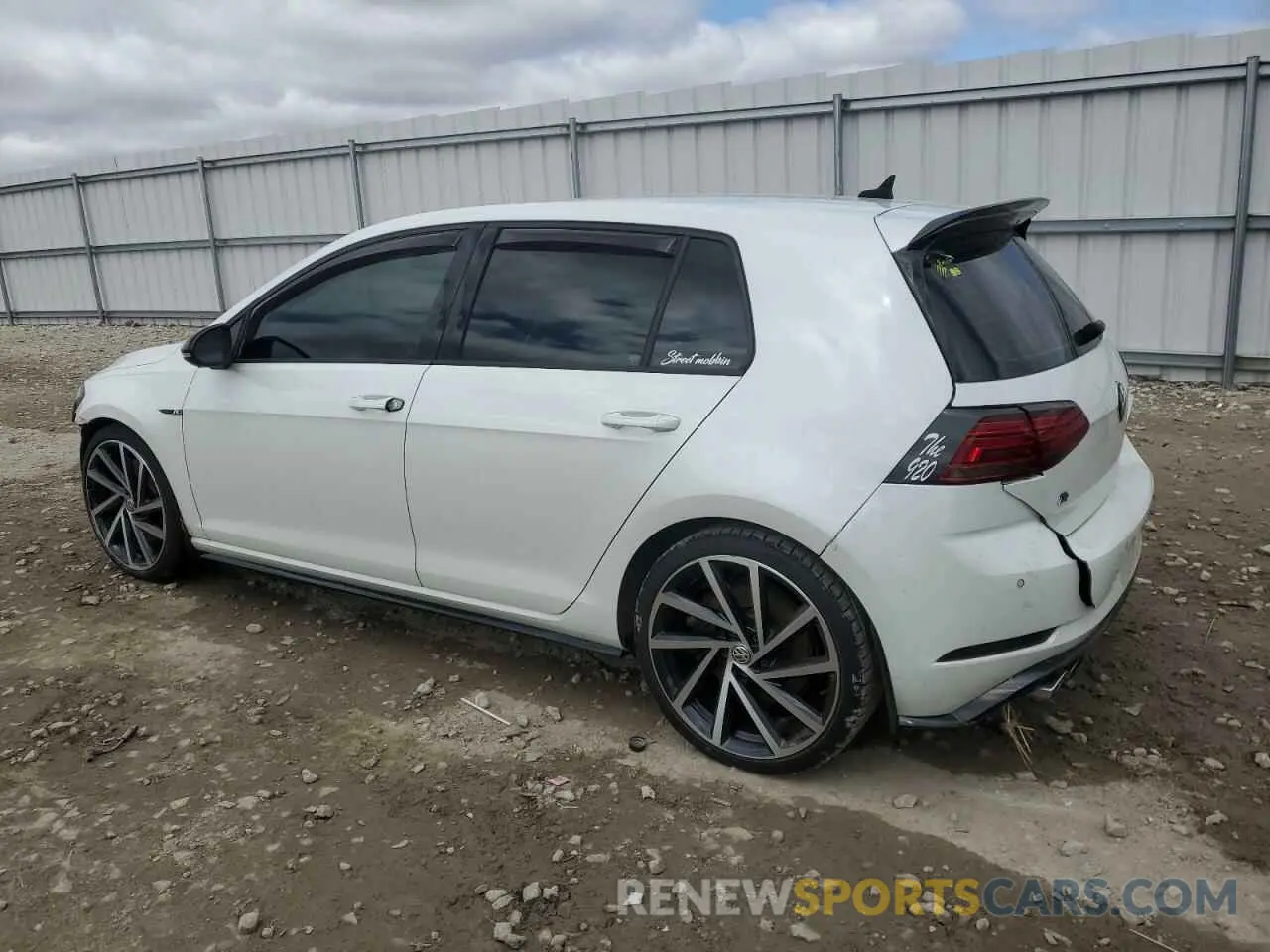 2 Photograph of a damaged car WVWWA7AU2KW171835 VOLKSWAGEN GOLF 2019