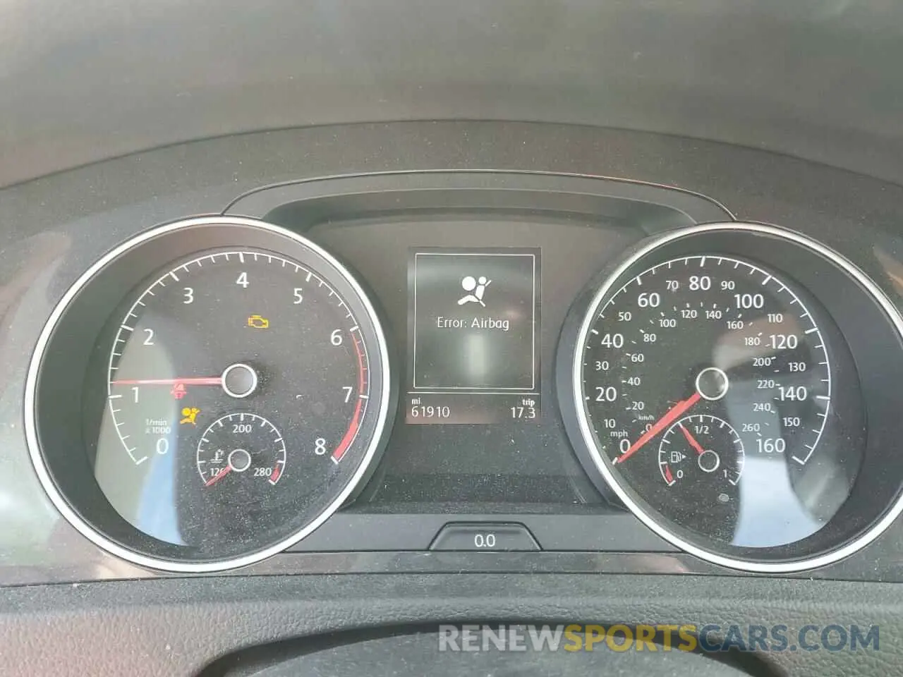 9 Фотография поврежденного автомобиля 3VWG57AUXLM010320 VOLKSWAGEN GOLF 2020