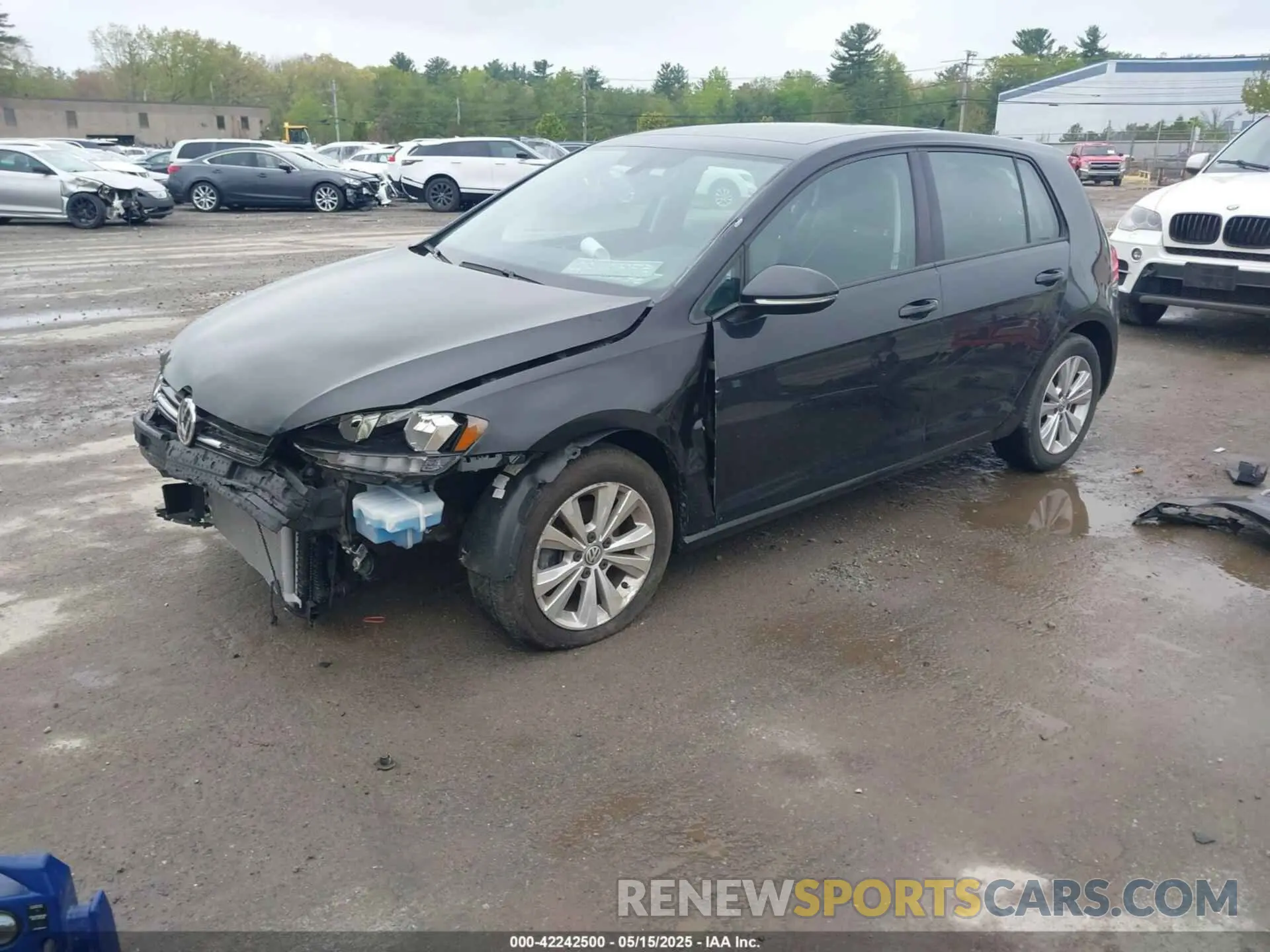 2 Фотография поврежденного автомобиля 3VWW57AU2LM009352 VOLKSWAGEN GOLF 2020
