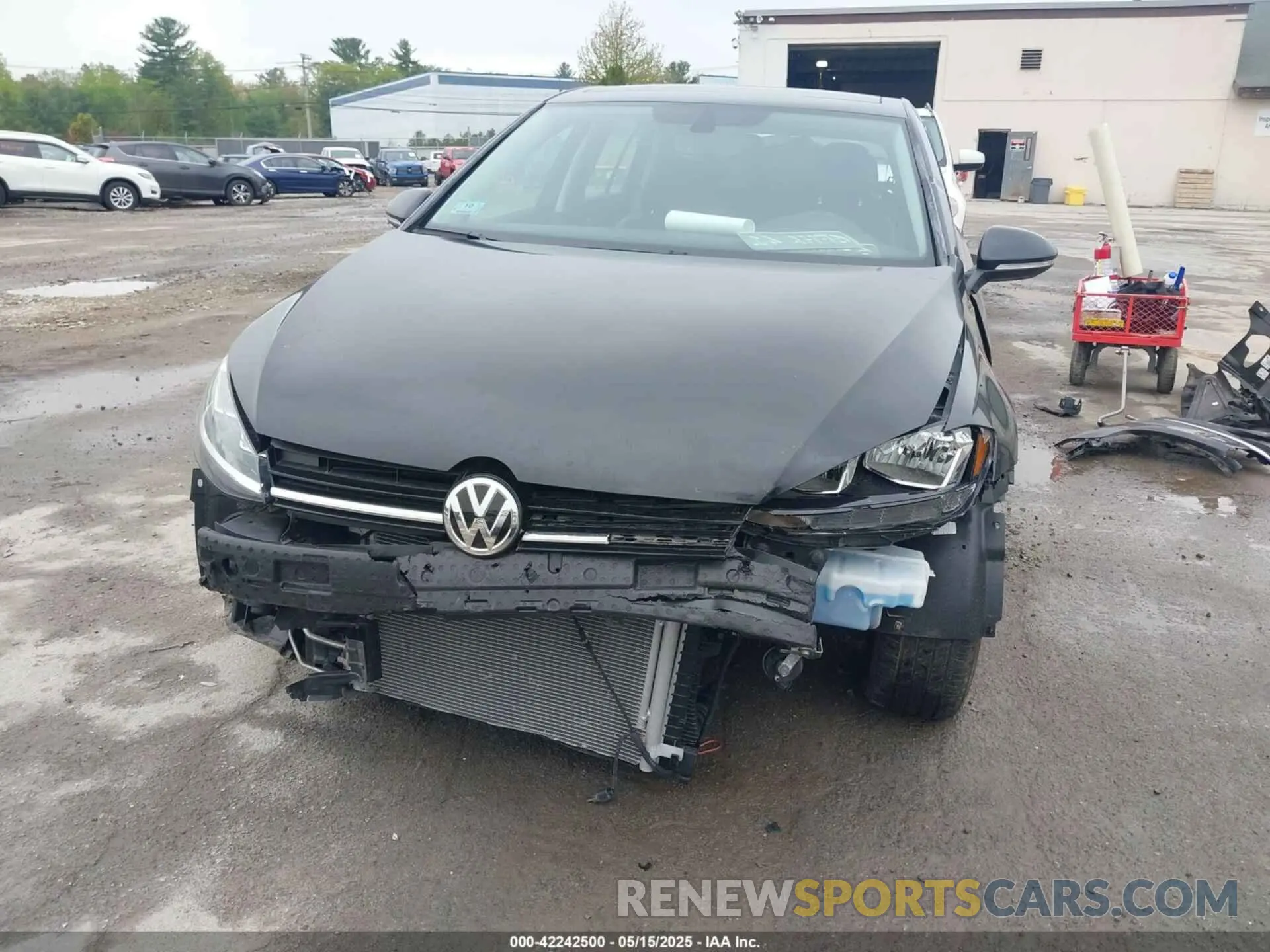 6 Фотография поврежденного автомобиля 3VWW57AU2LM009352 VOLKSWAGEN GOLF 2020