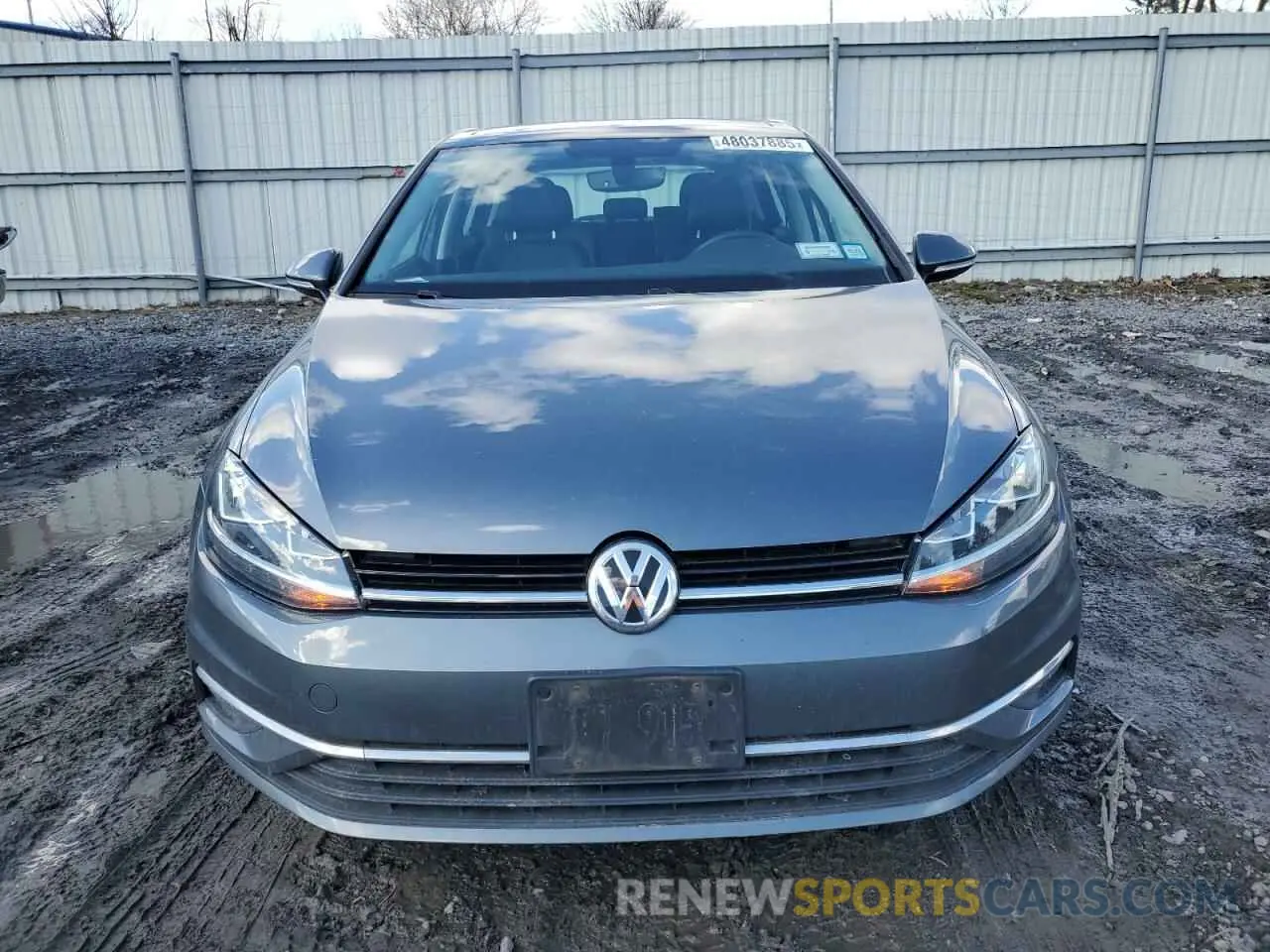 5 Photograph of a damaged car 3VWG57AU8MM007756 VOLKSWAGEN GOLF 2021
