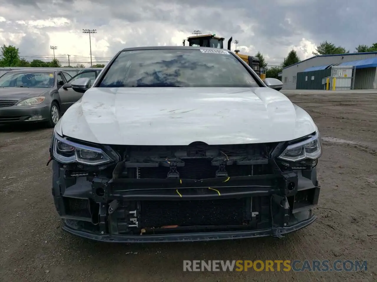 5 Photograph of a damaged car WVWEB7CD2NW194817 VOLKSWAGEN GOLF 2022