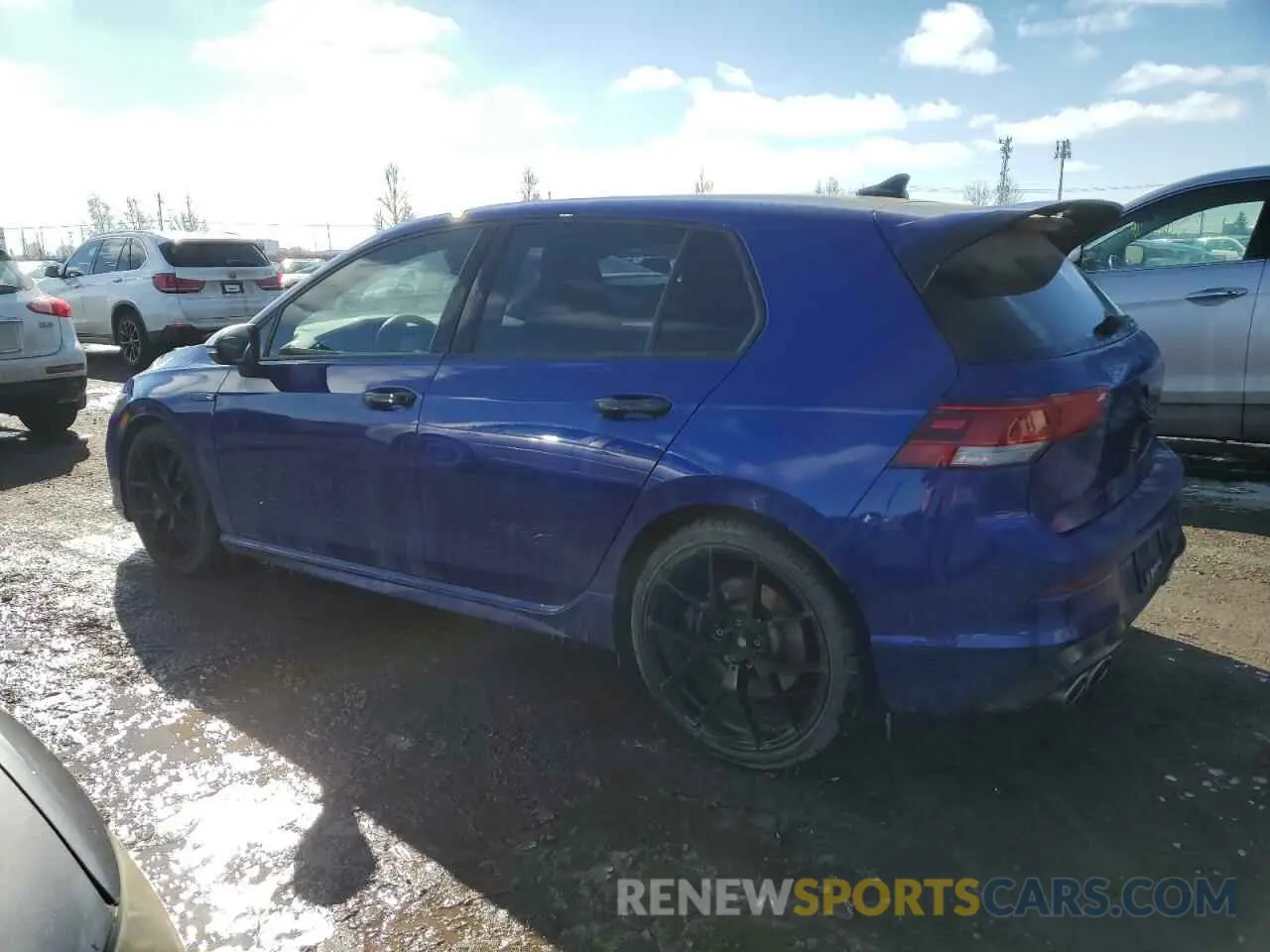 2 Фотография поврежденного автомобиля WVWFB7CD2NW122892 VOLKSWAGEN GOLF 2022