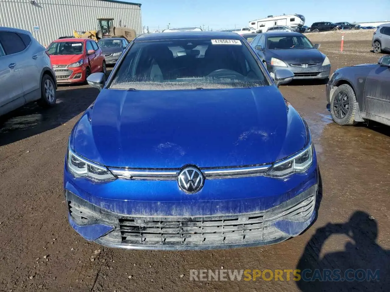 5 Фотография поврежденного автомобиля WVWFB7CD2NW122892 VOLKSWAGEN GOLF 2022