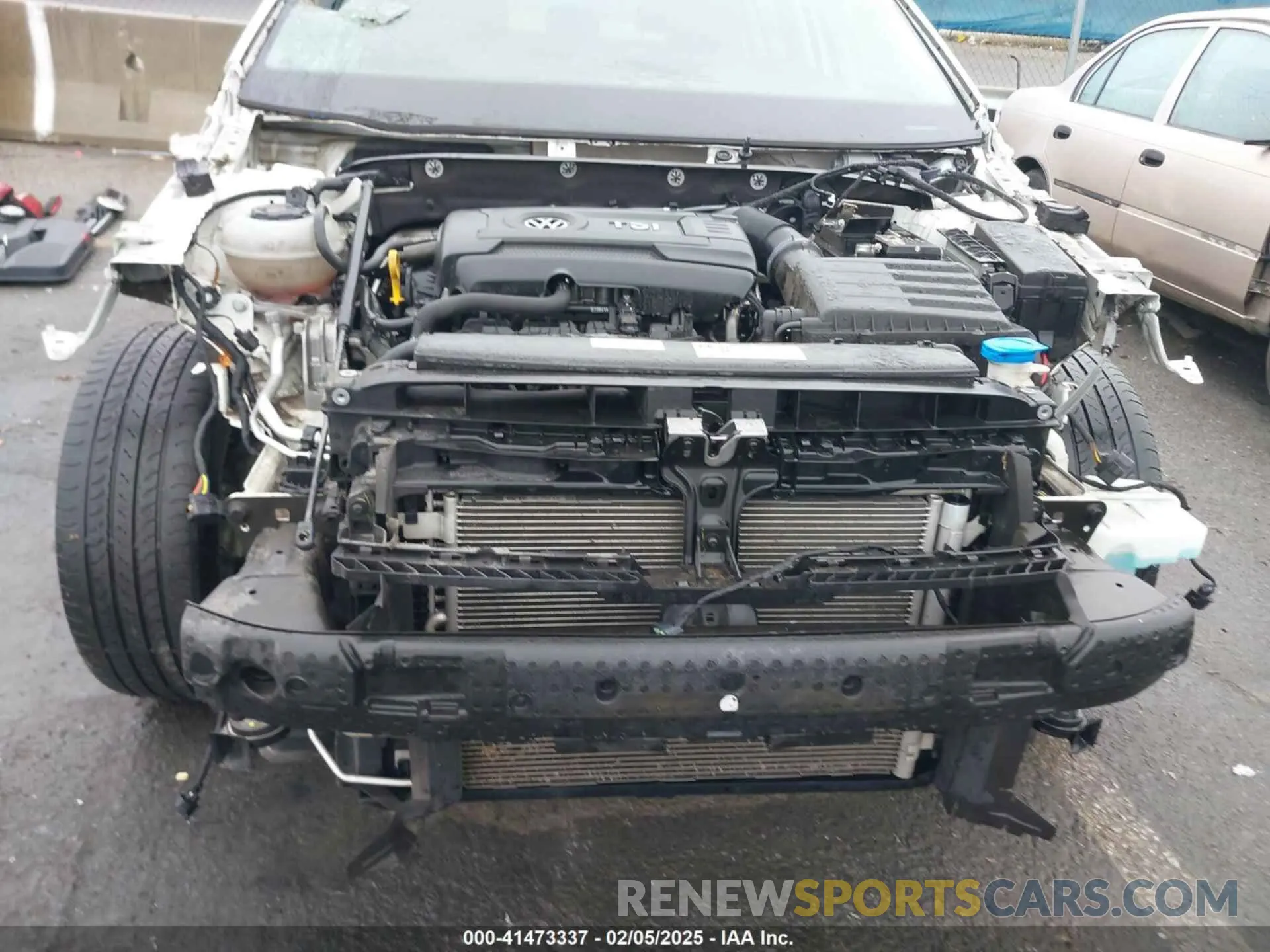 6 Photograph of a damaged car 3VWM17AU8KM506701 VOLKSWAGEN GOLF ALLTRACK 2019