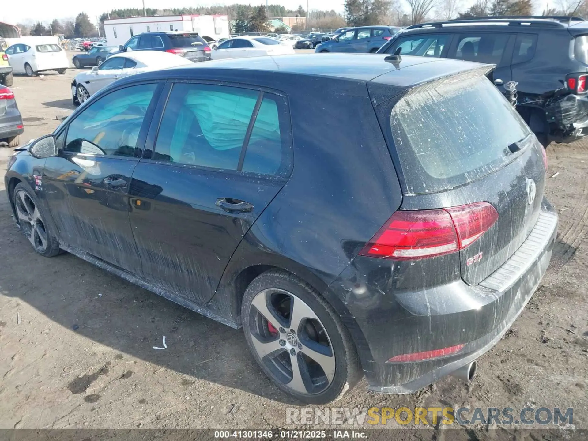 3 Photograph of a damaged car 3VW6T7AU0KM001318 VOLKSWAGEN GOLF GTI 2019