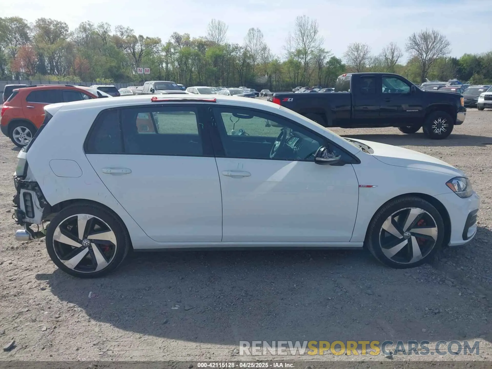 14 Photograph of a damaged car 3VW6T7AU5LM001042 VOLKSWAGEN GOLF GTI 2020