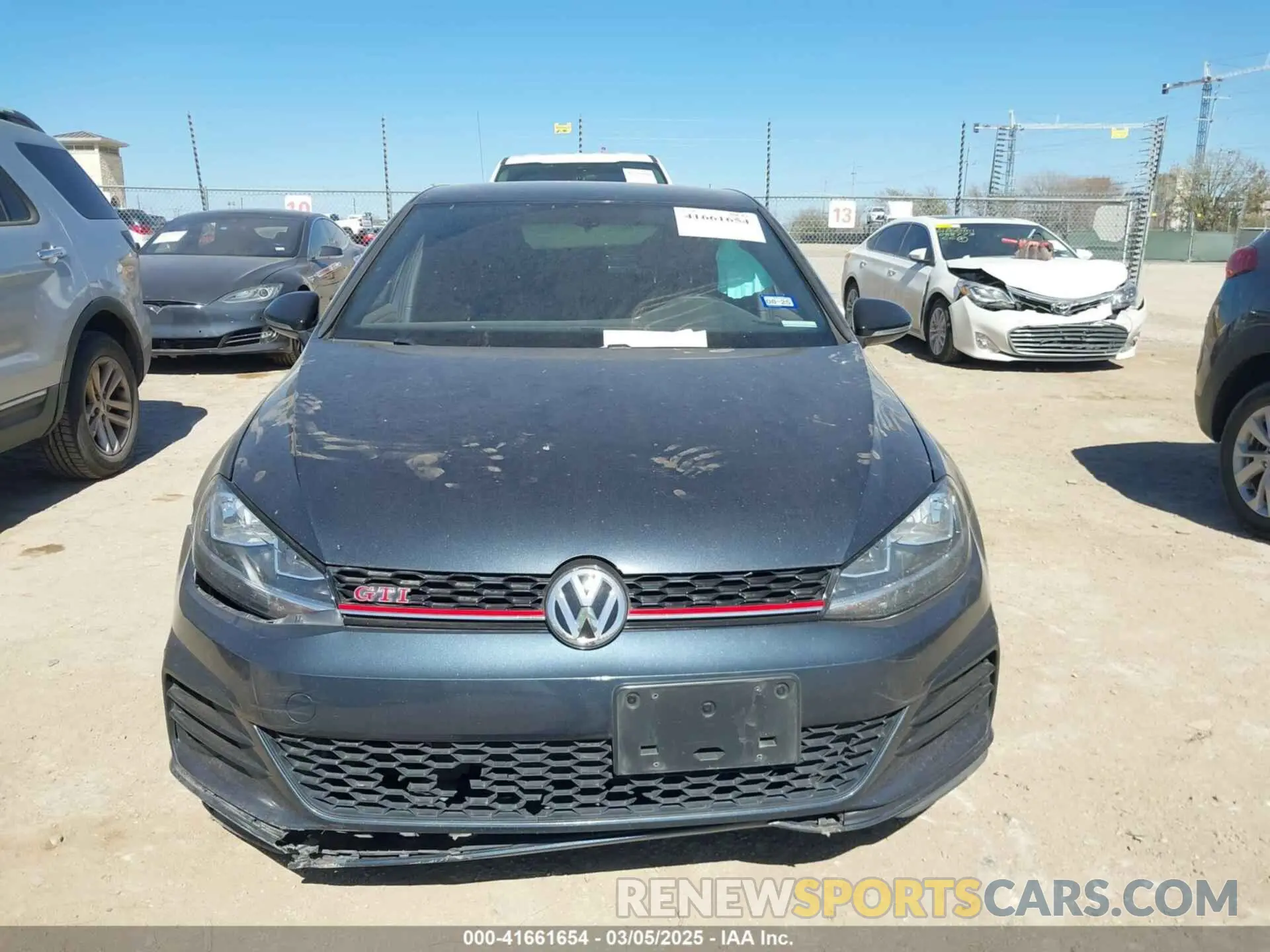 12 Photograph of a damaged car 3VW5T7AU4MM000946 VOLKSWAGEN GOLF GTI 2021