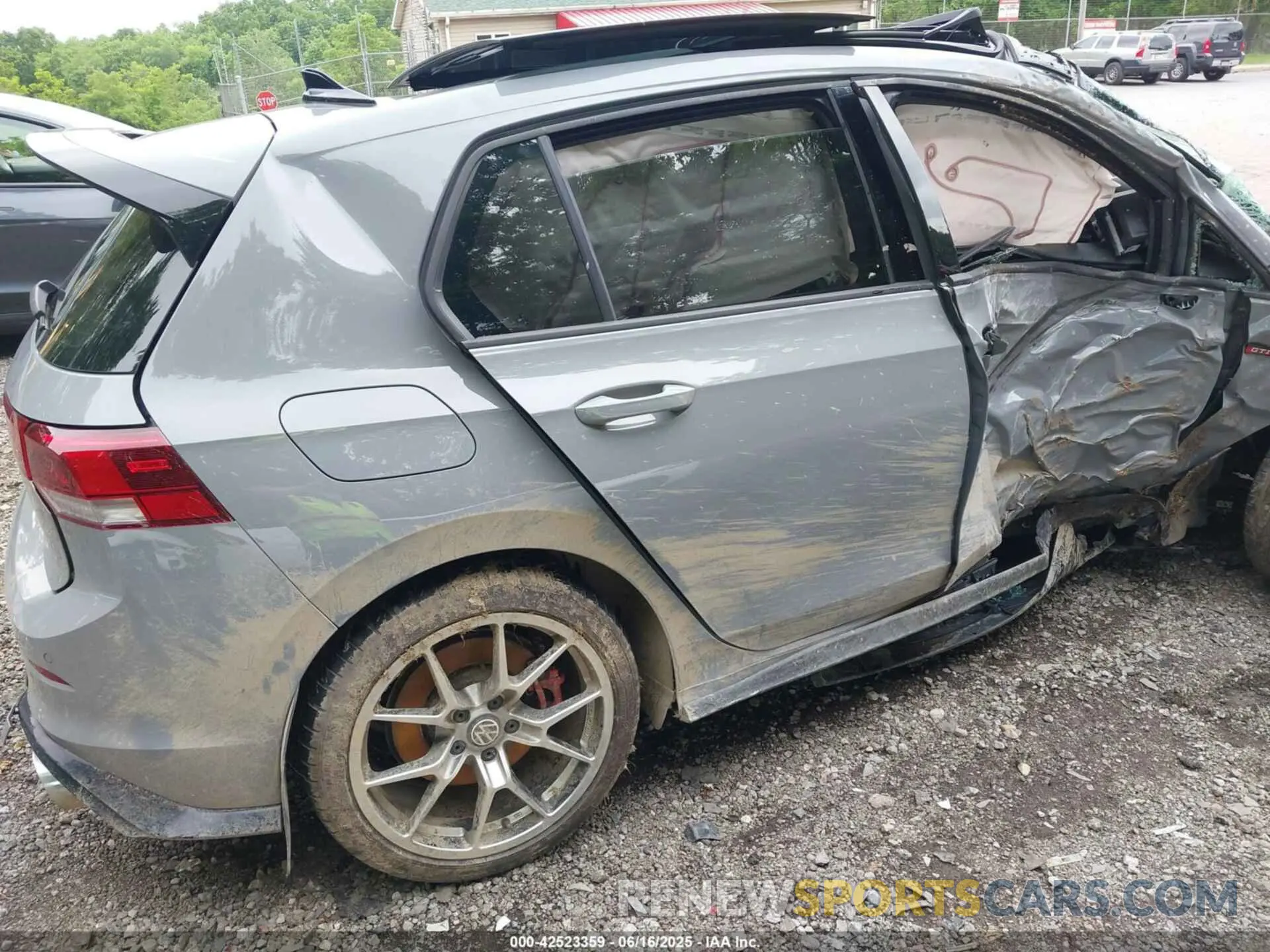 6 Photograph of a damaged car WVW2A7CD0PW117839 VOLKSWAGEN GOLF GTI 2023