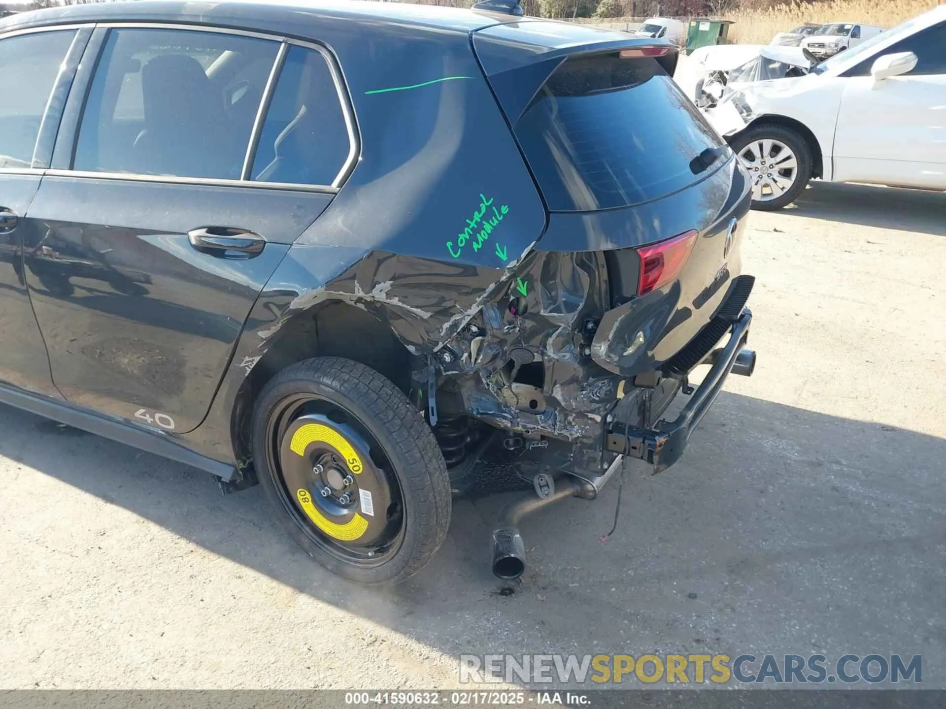 6 Photograph of a damaged car WVW8A7CD7PW207273 VOLKSWAGEN GOLF GTI 2023