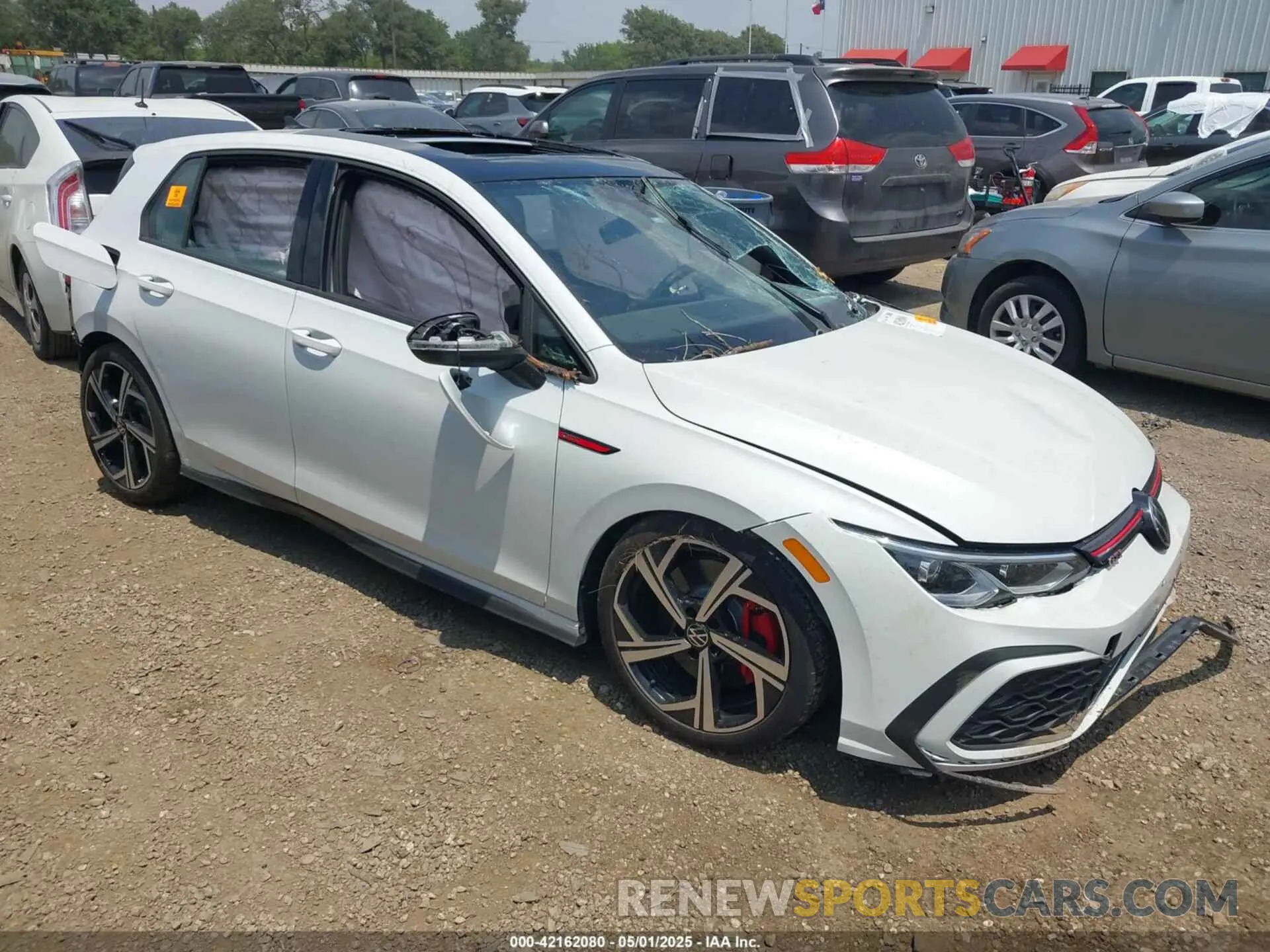 1 Photograph of a damaged car WVW3A7CD1RW160528 VOLKSWAGEN GOLF GTI 2024