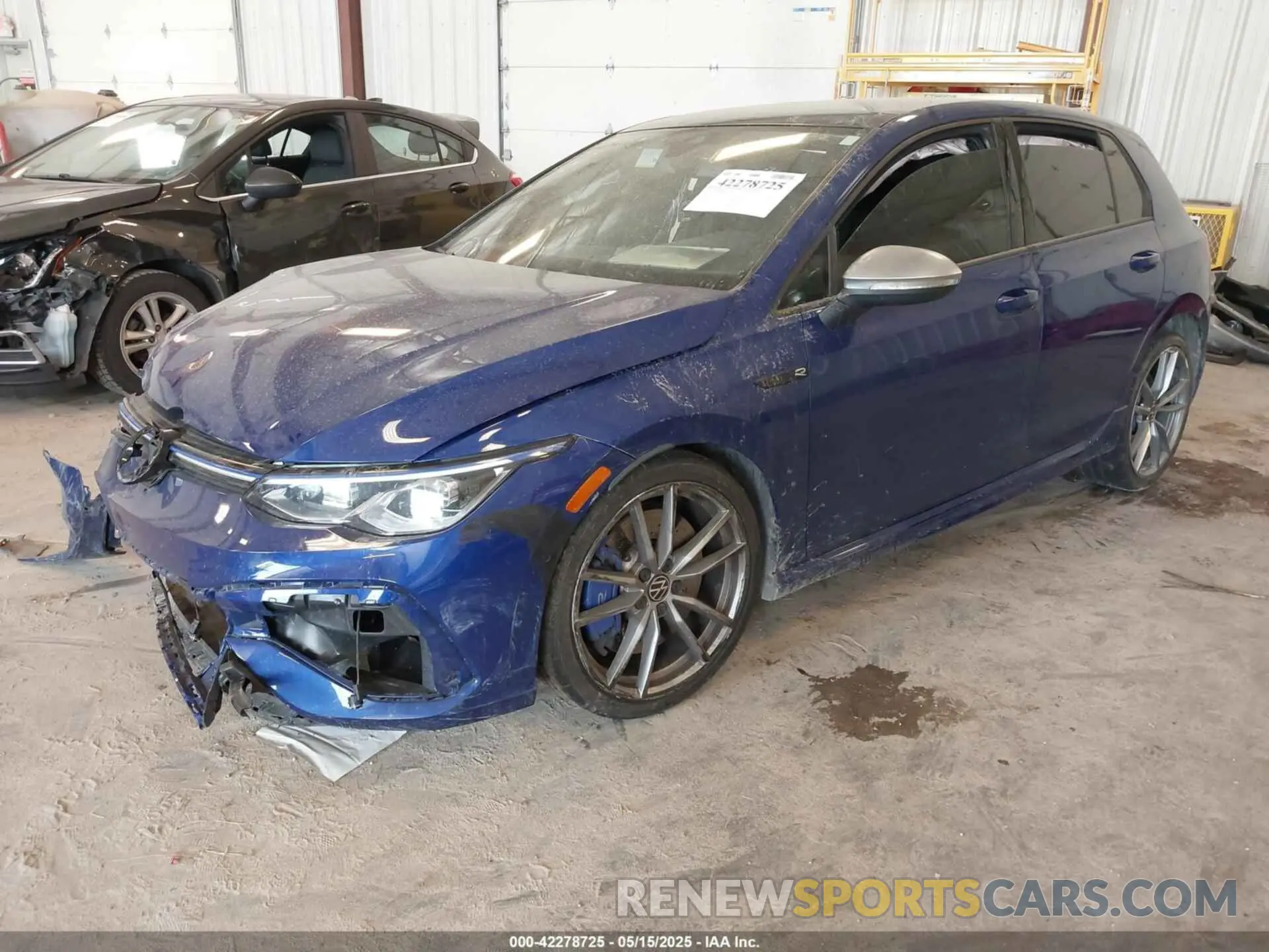 2 Photograph of a damaged car WVWEB7CD2RW225649 VOLKSWAGEN GOLF R 2024
