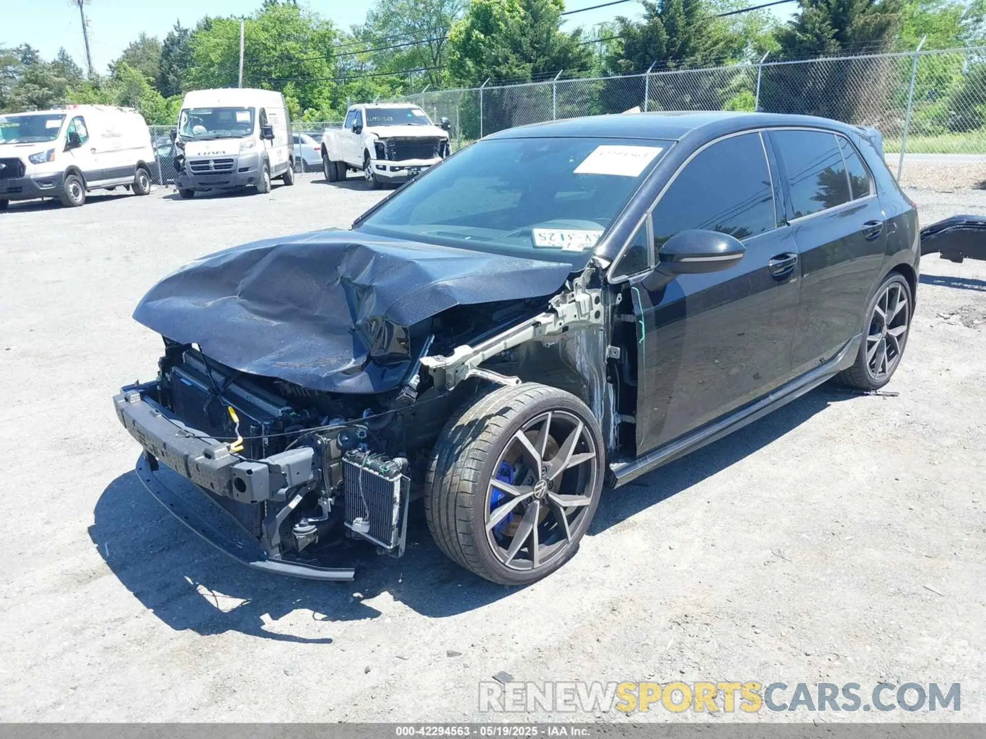 2 Photograph of a damaged car WVWEB7CD7RW158966 VOLKSWAGEN GOLF R 2024